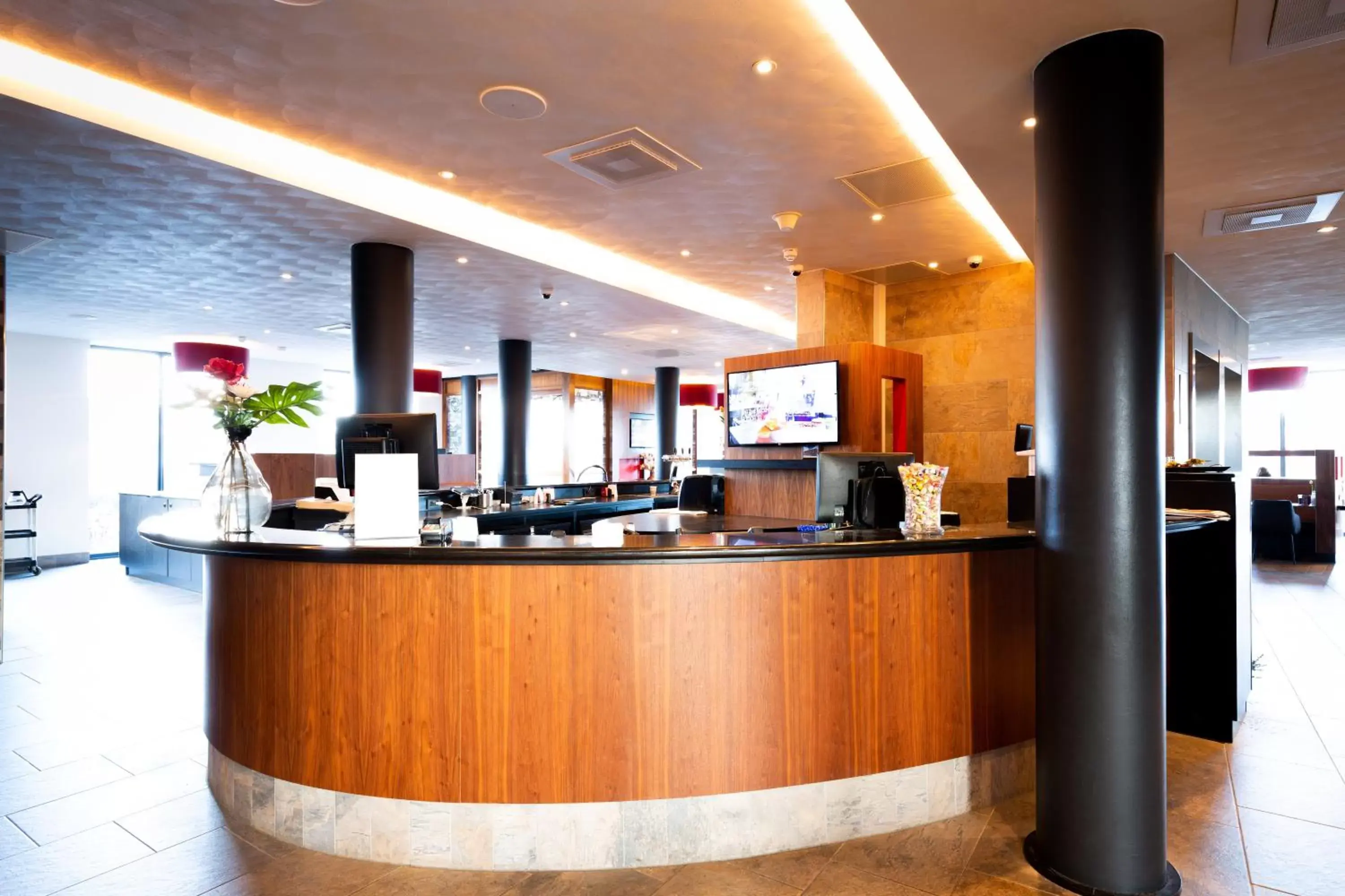 Lobby or reception in Bastion Hotel Brielle - Europoort