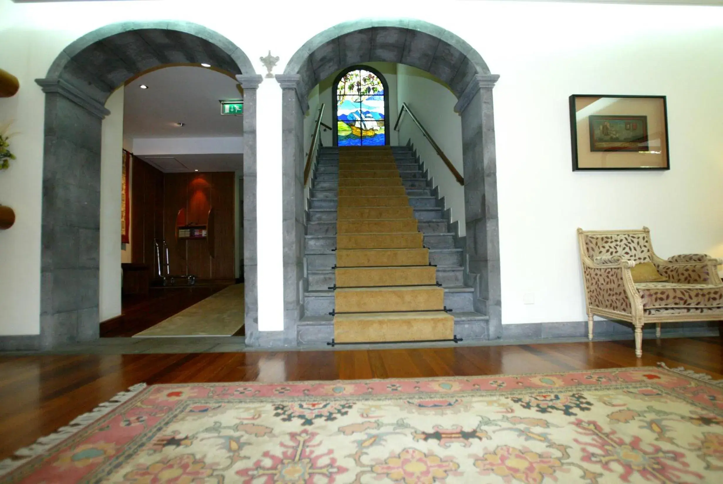 Lobby or reception in Hotel Camoes