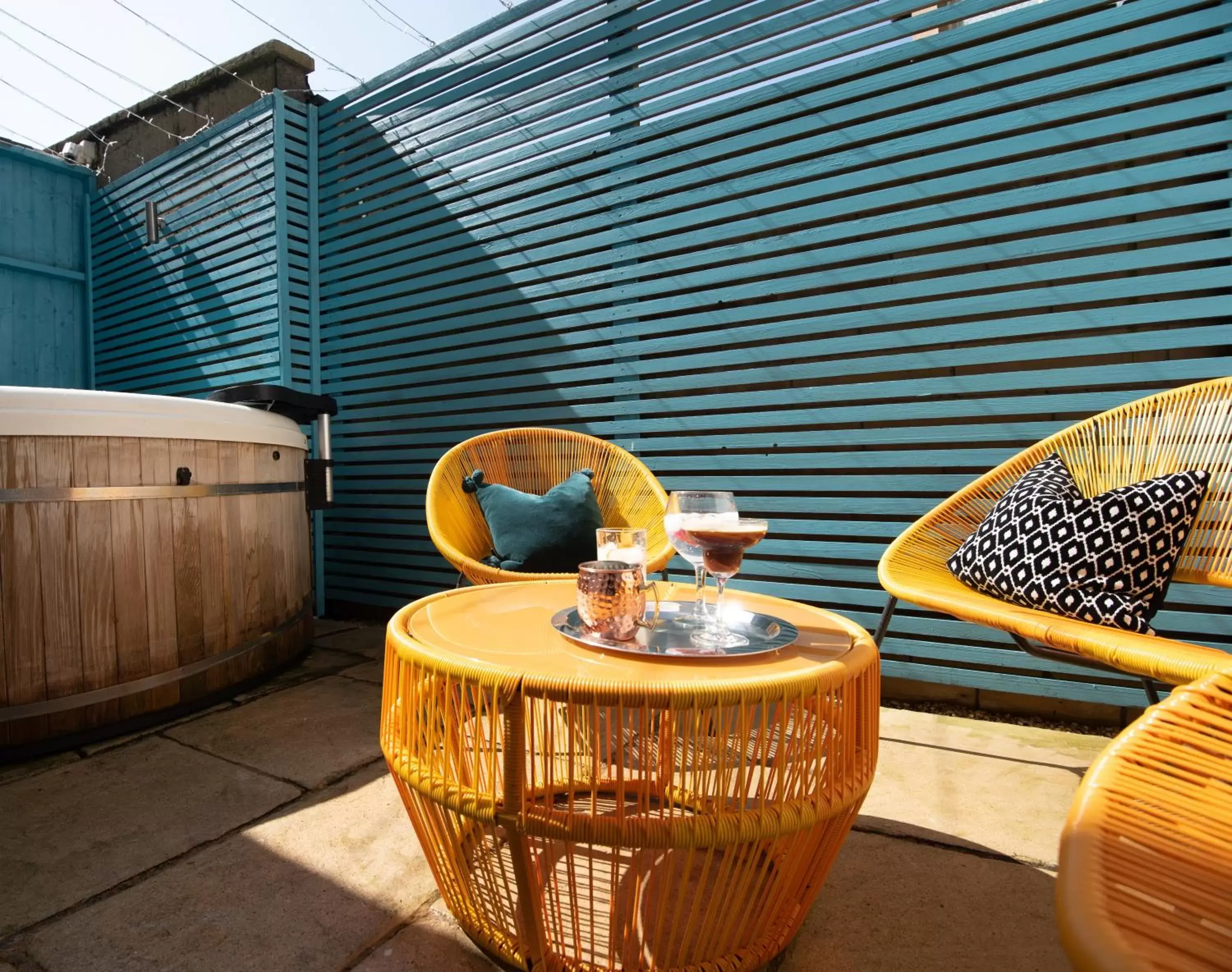 Balcony/Terrace in Harington's Boutique Hotel