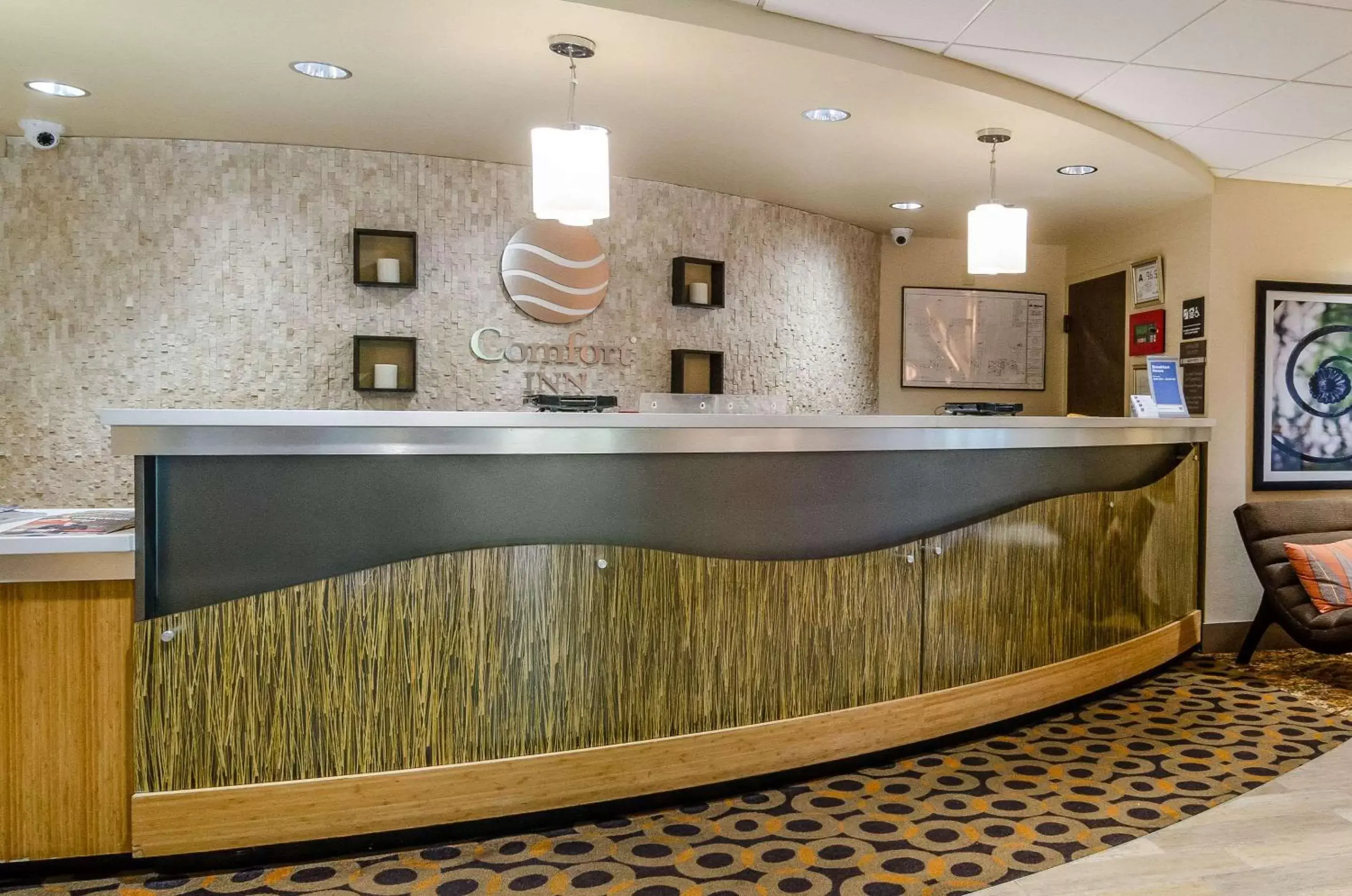 Lobby or reception, Lobby/Reception in Comfort Inn Raleigh Midtown