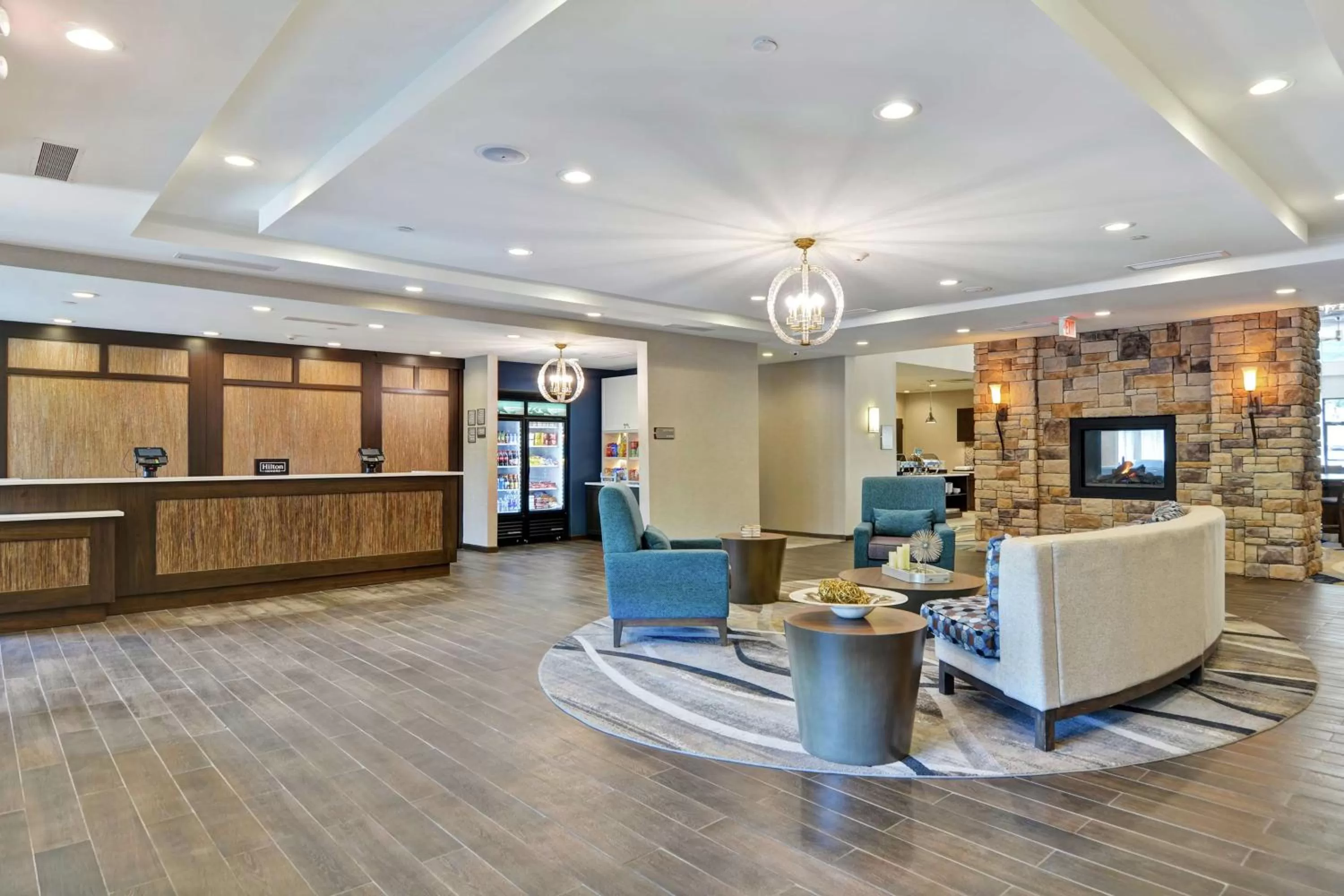 Lobby or reception in Homewood Suites By Hilton Poughkeepsie