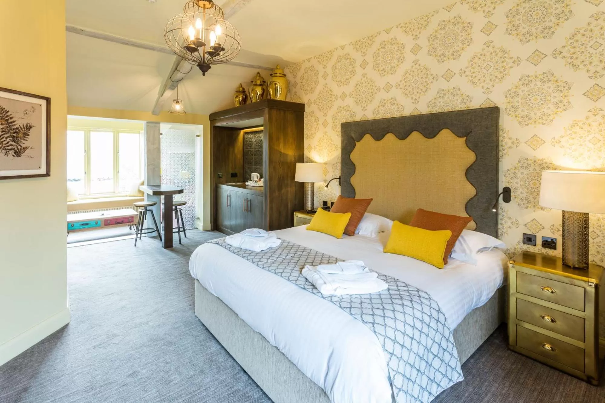 Bed in Park Farm Hotel