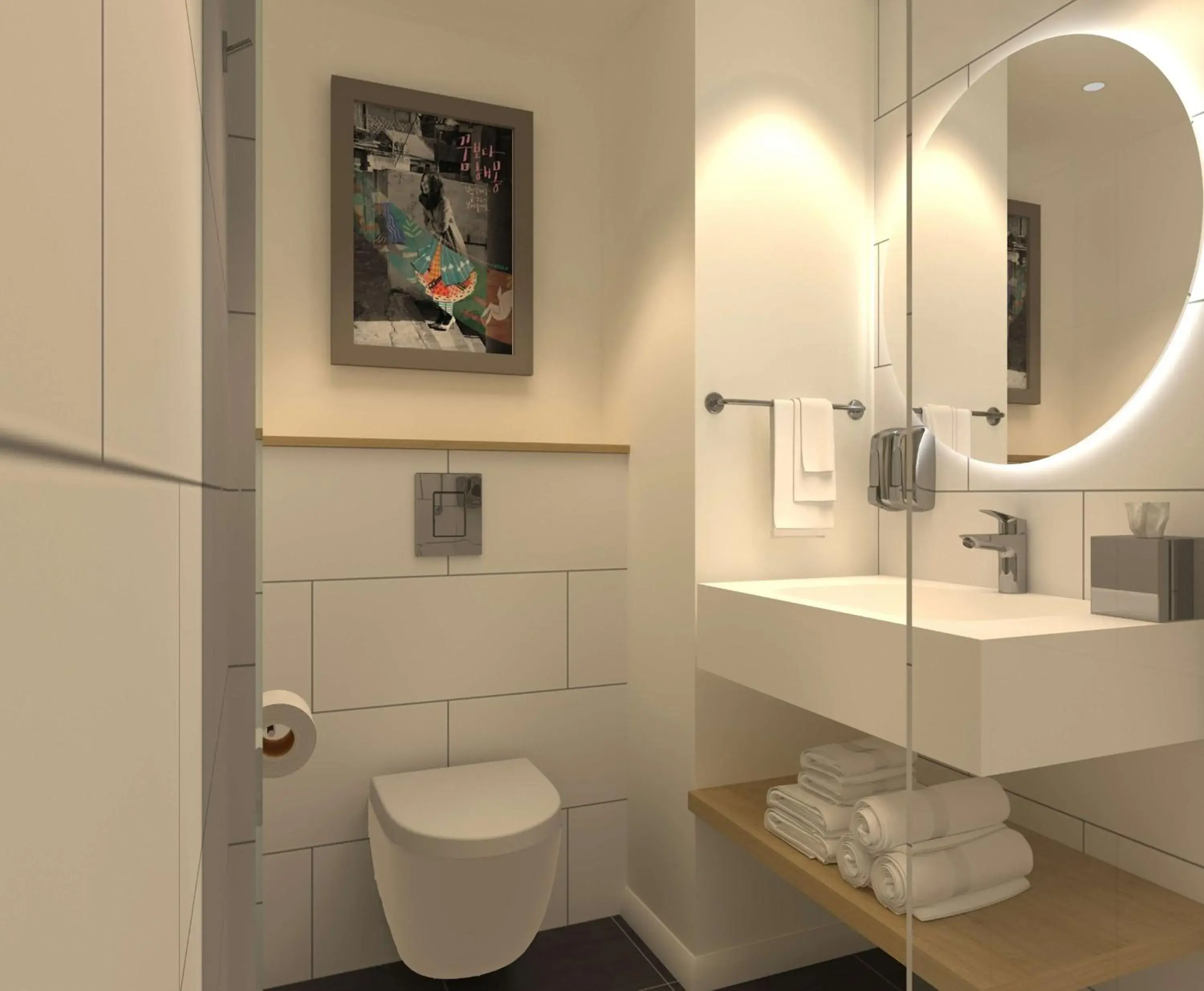 Bathroom in Hampton By Hilton Istanbul Sirkeci