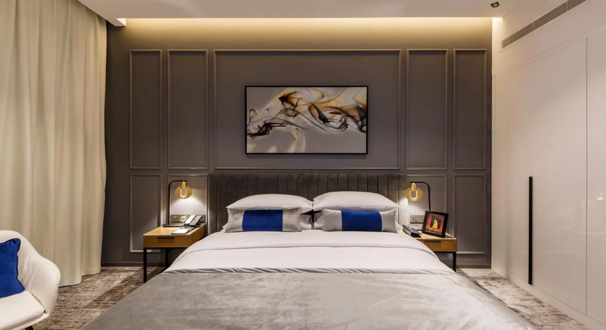 Bed in Rose Executive Hotel - DWTC