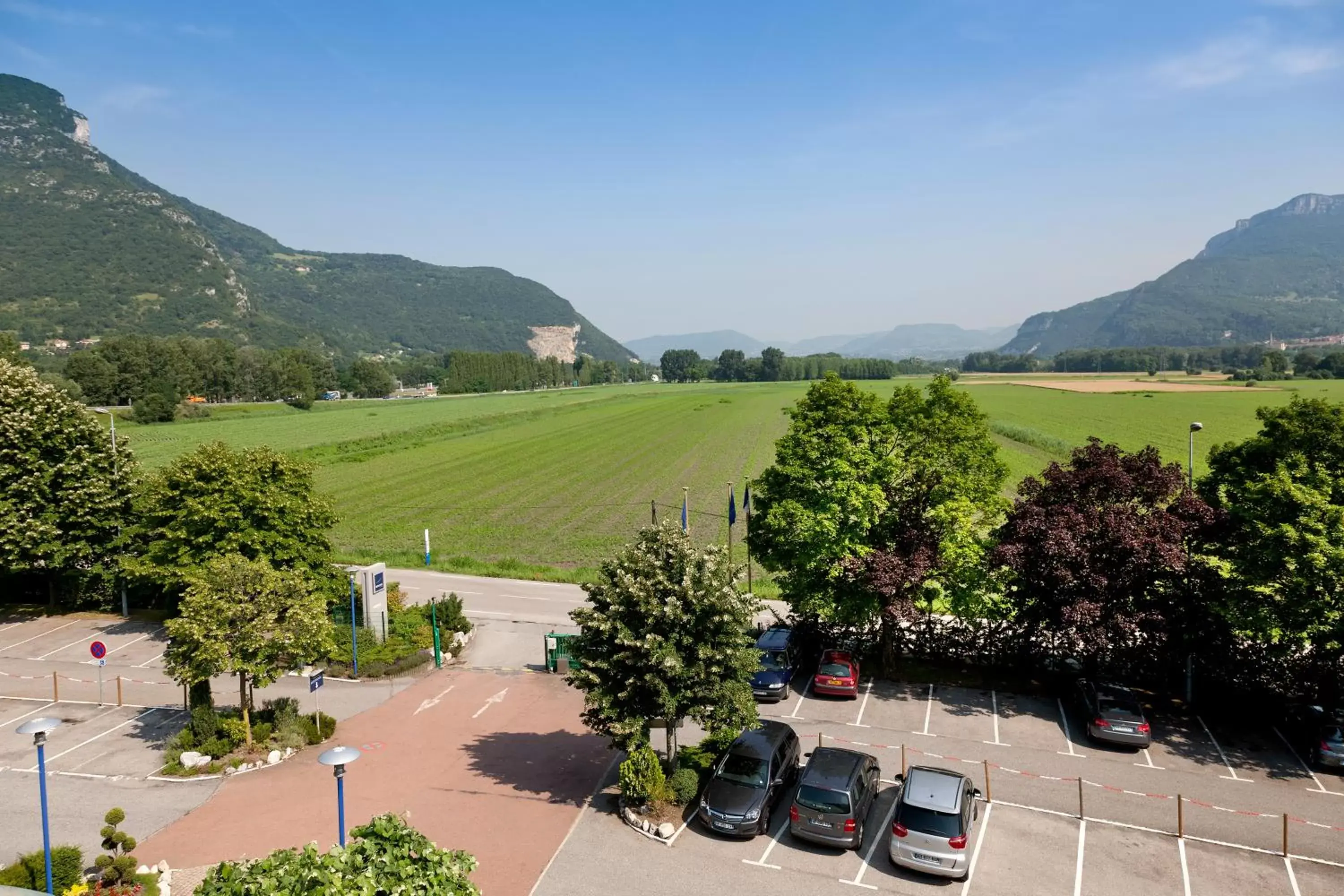 Bird's eye view in Novotel Grenoble Nord Voreppe