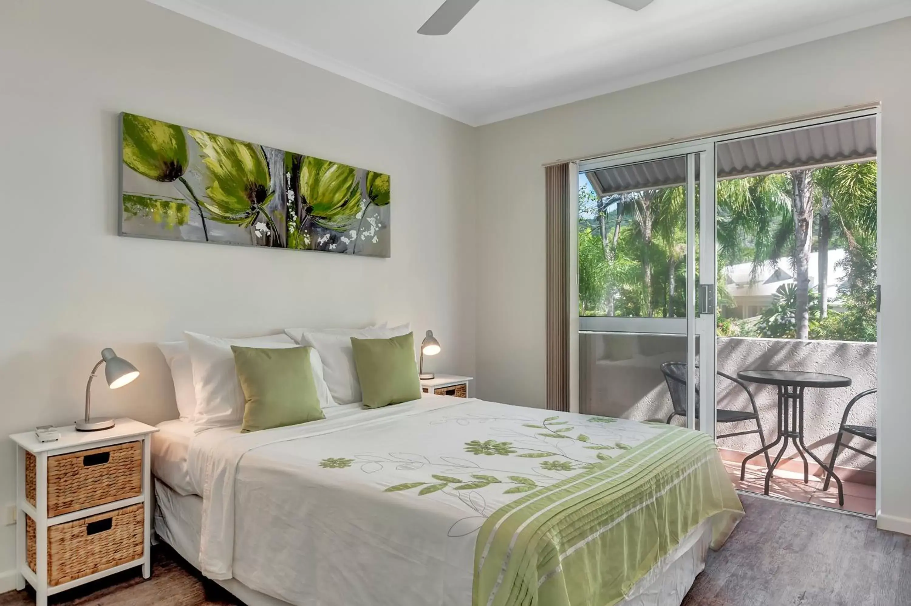 Bed in The Villas Palm Cove