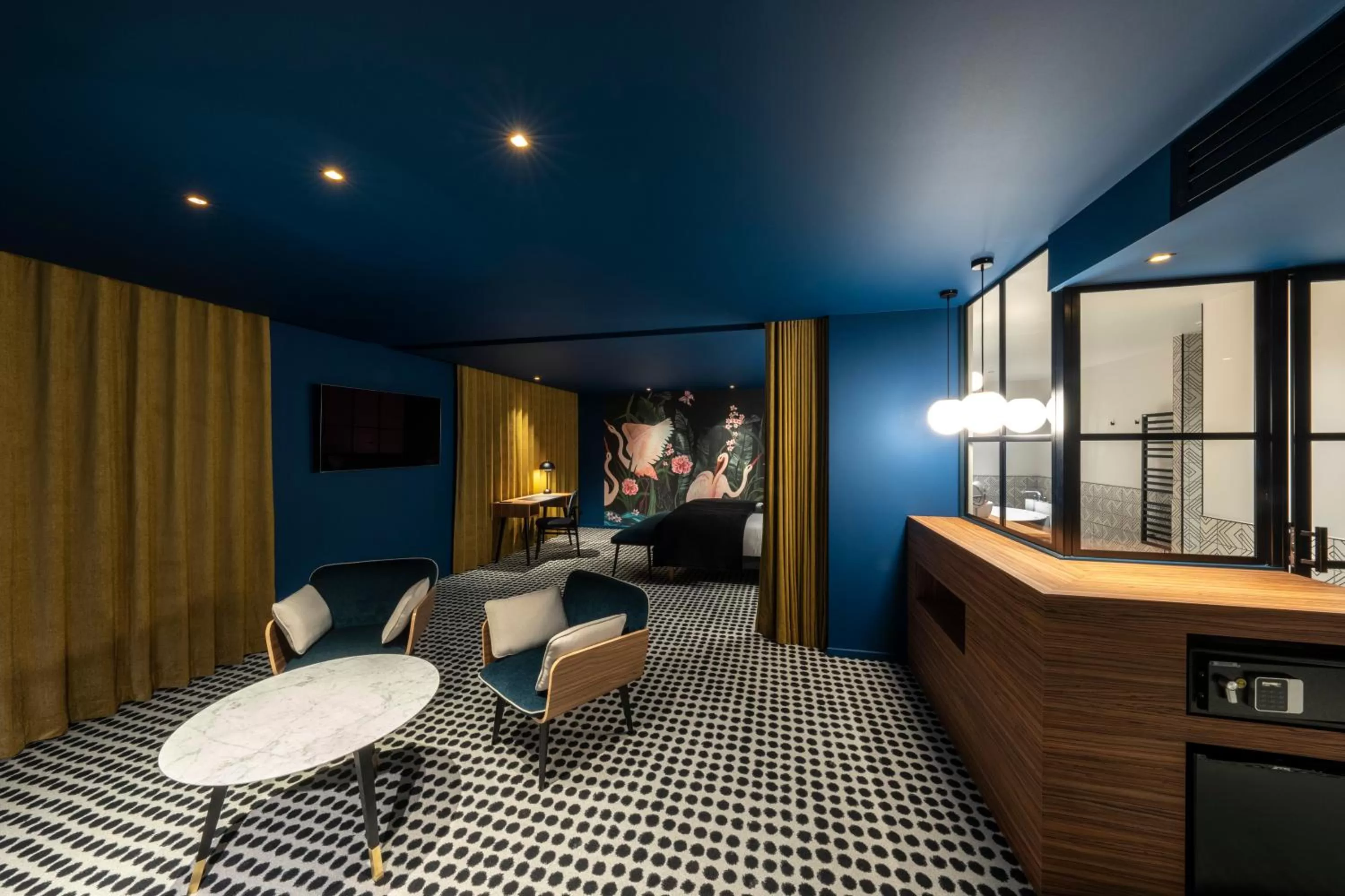 Living room in Hôtel Baud - Teritoria