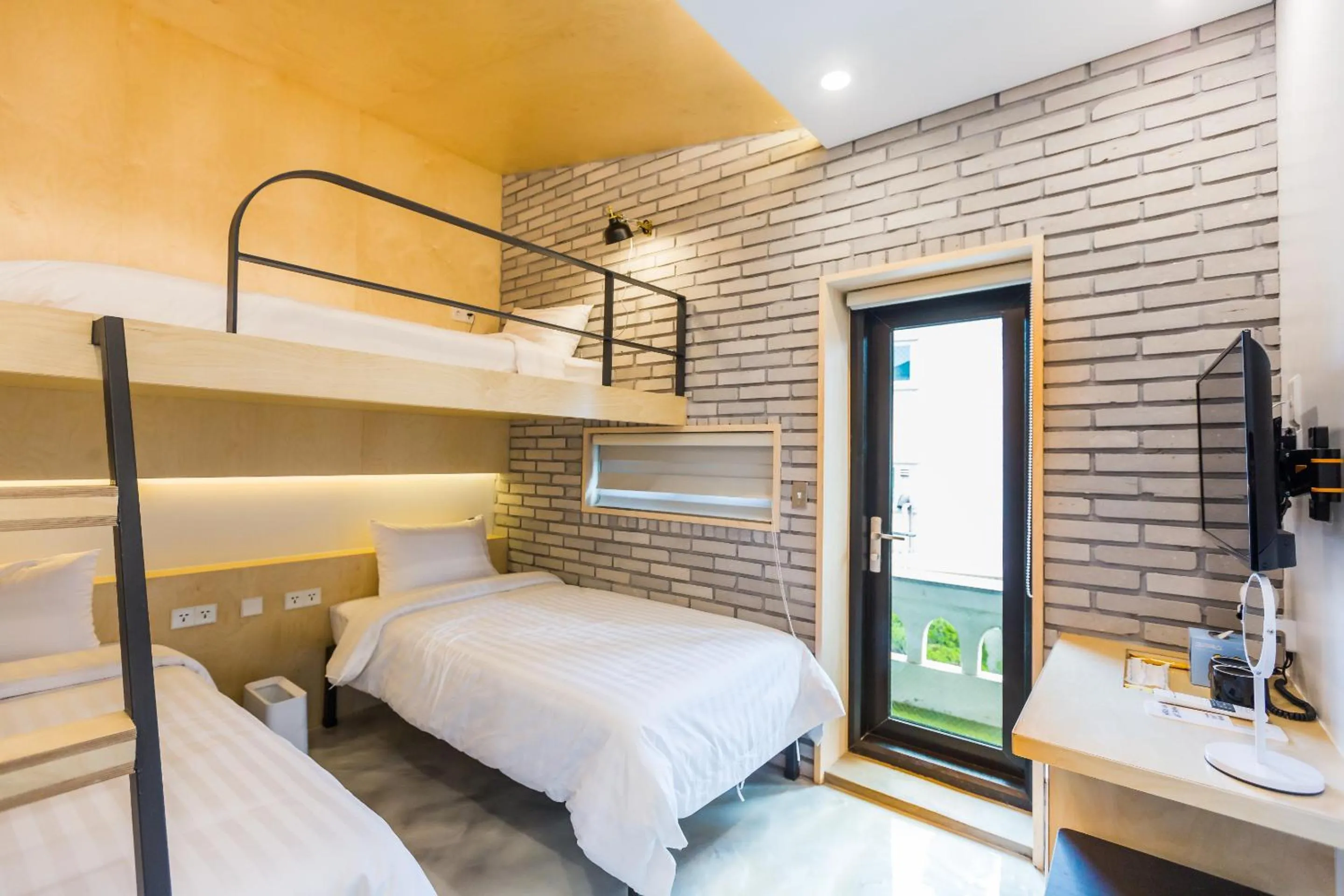 Bed in Hotel Baroato 2nd