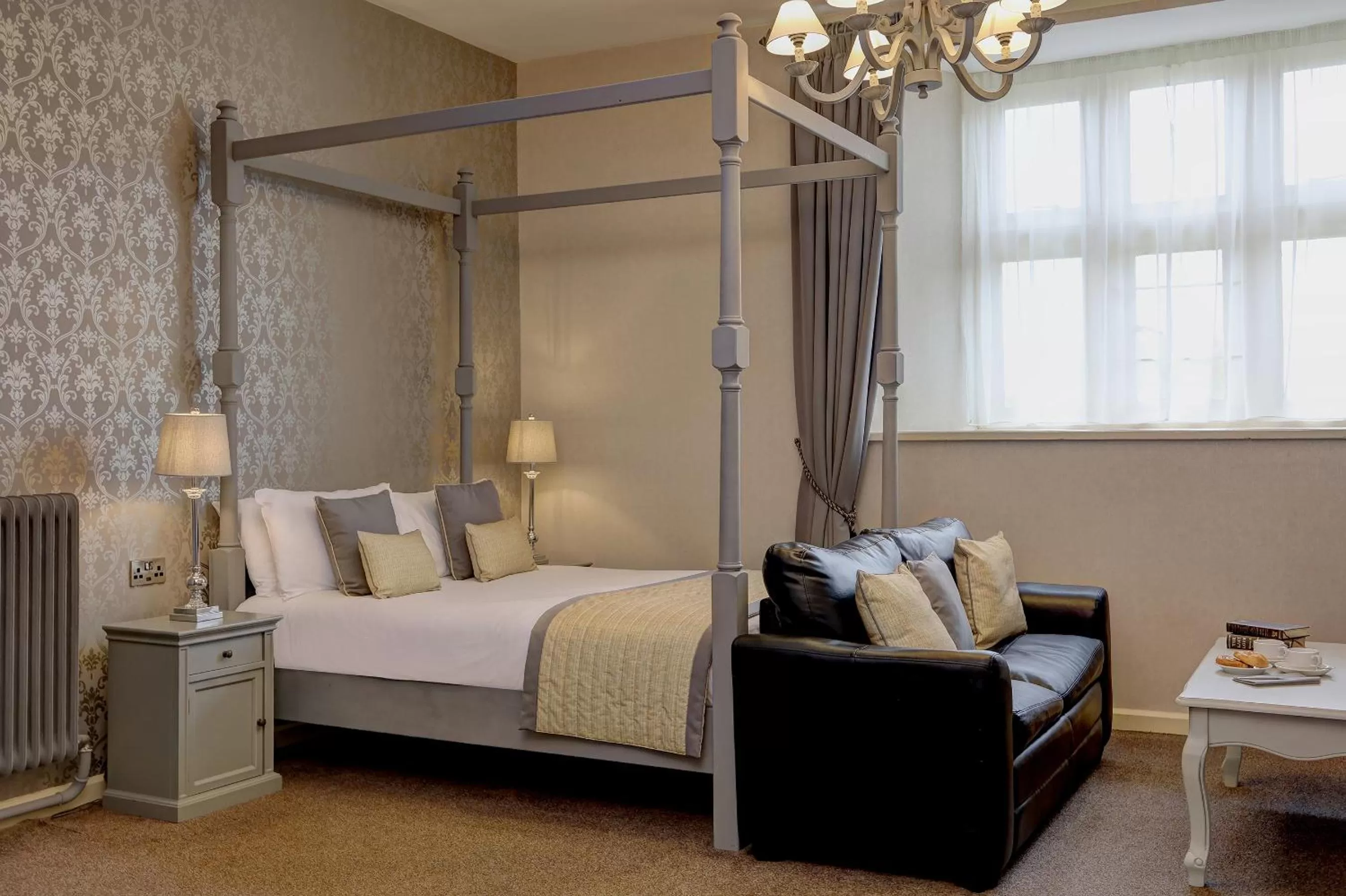 Bed in Walworth Castle Hotel, BW Signature Collection