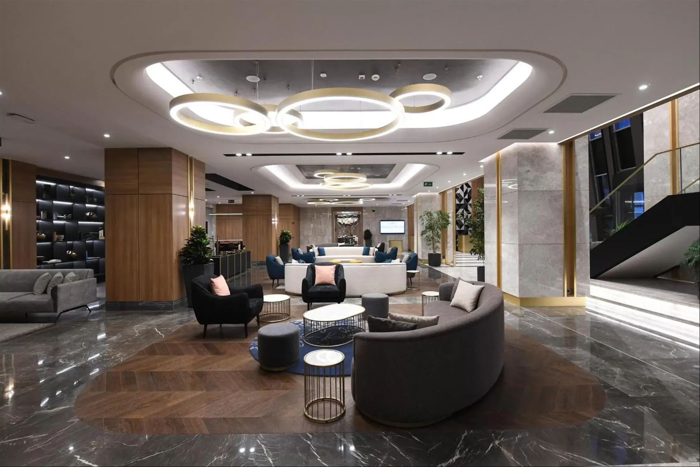 Lobby or reception, Lobby/Reception in Crowne Plaza Ankara, an IHG Hotel