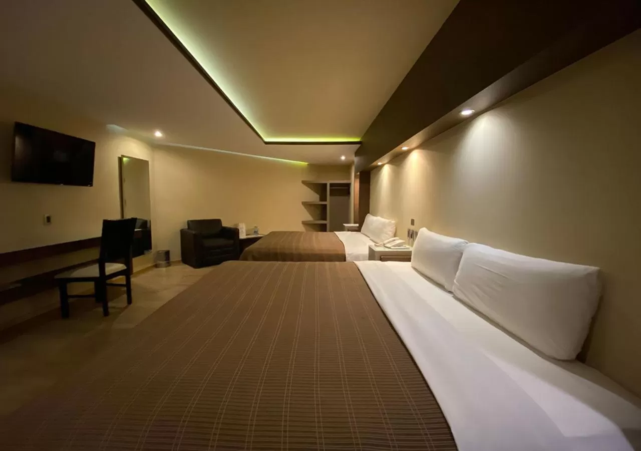 Bed in Hotel Escala Central del Norte