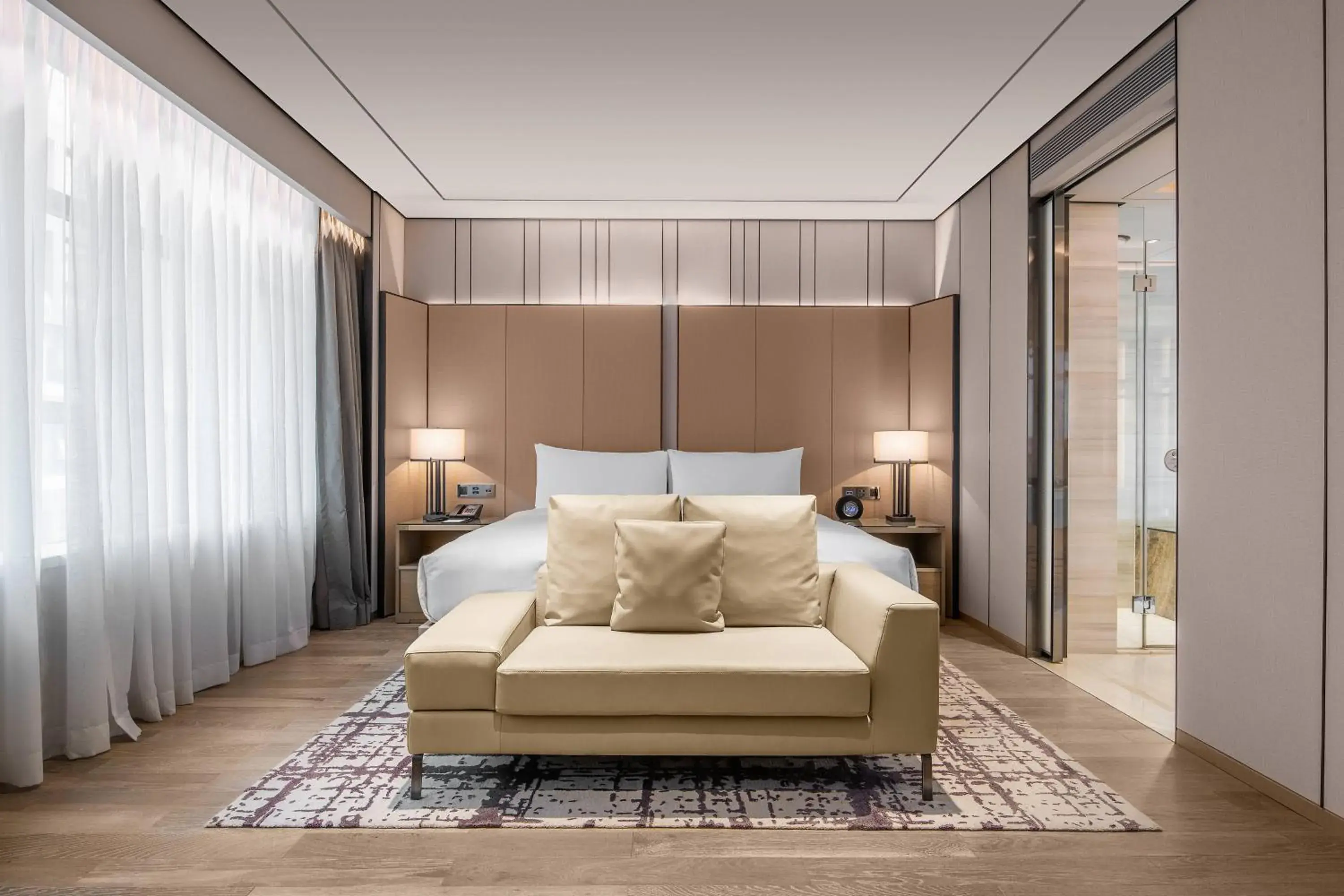 Bedroom, Bed in Chengdu Marriott Hotel Financial Centre