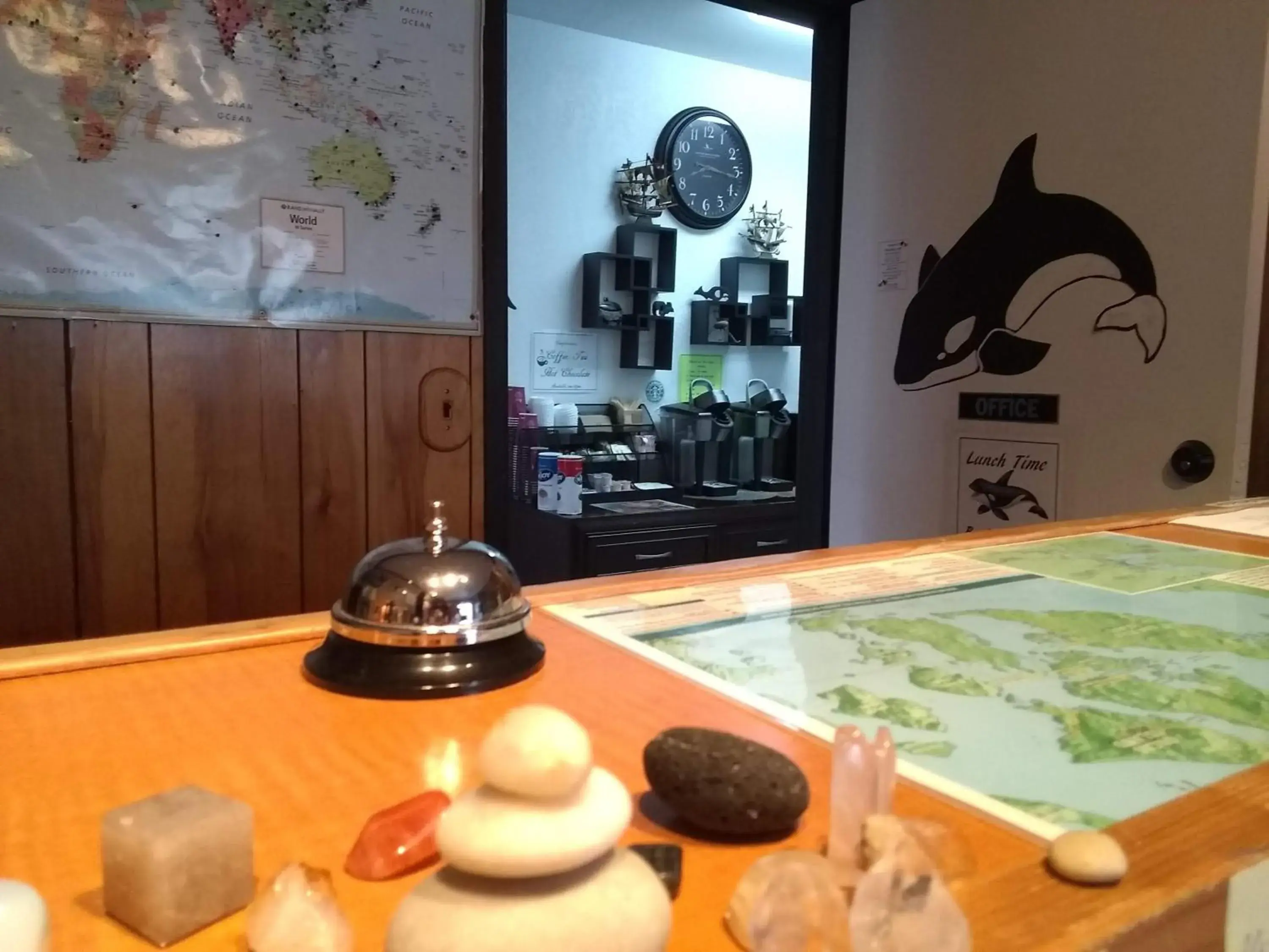 Lobby or reception in The Orca Inn Lobby or reception in The Orca Inn