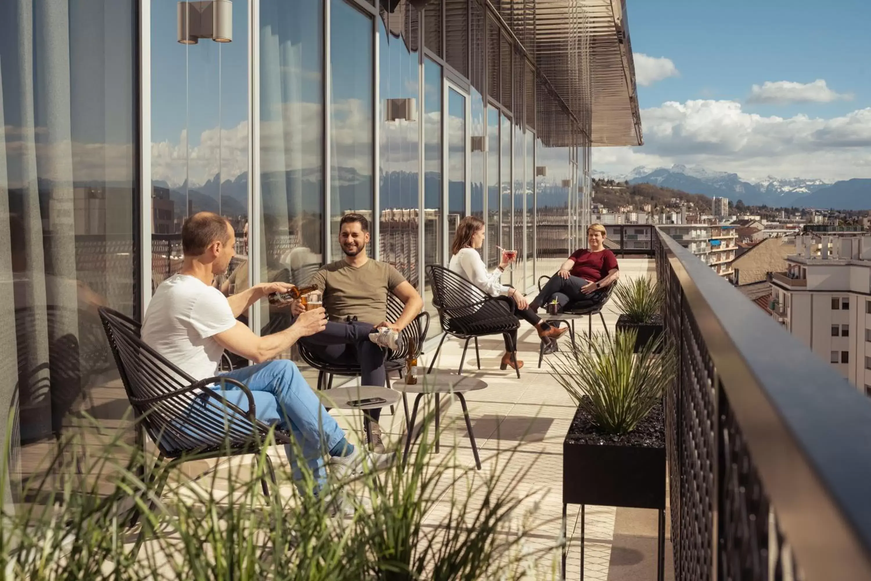 People in Novotel Annemasse Centre - Porte de Genève