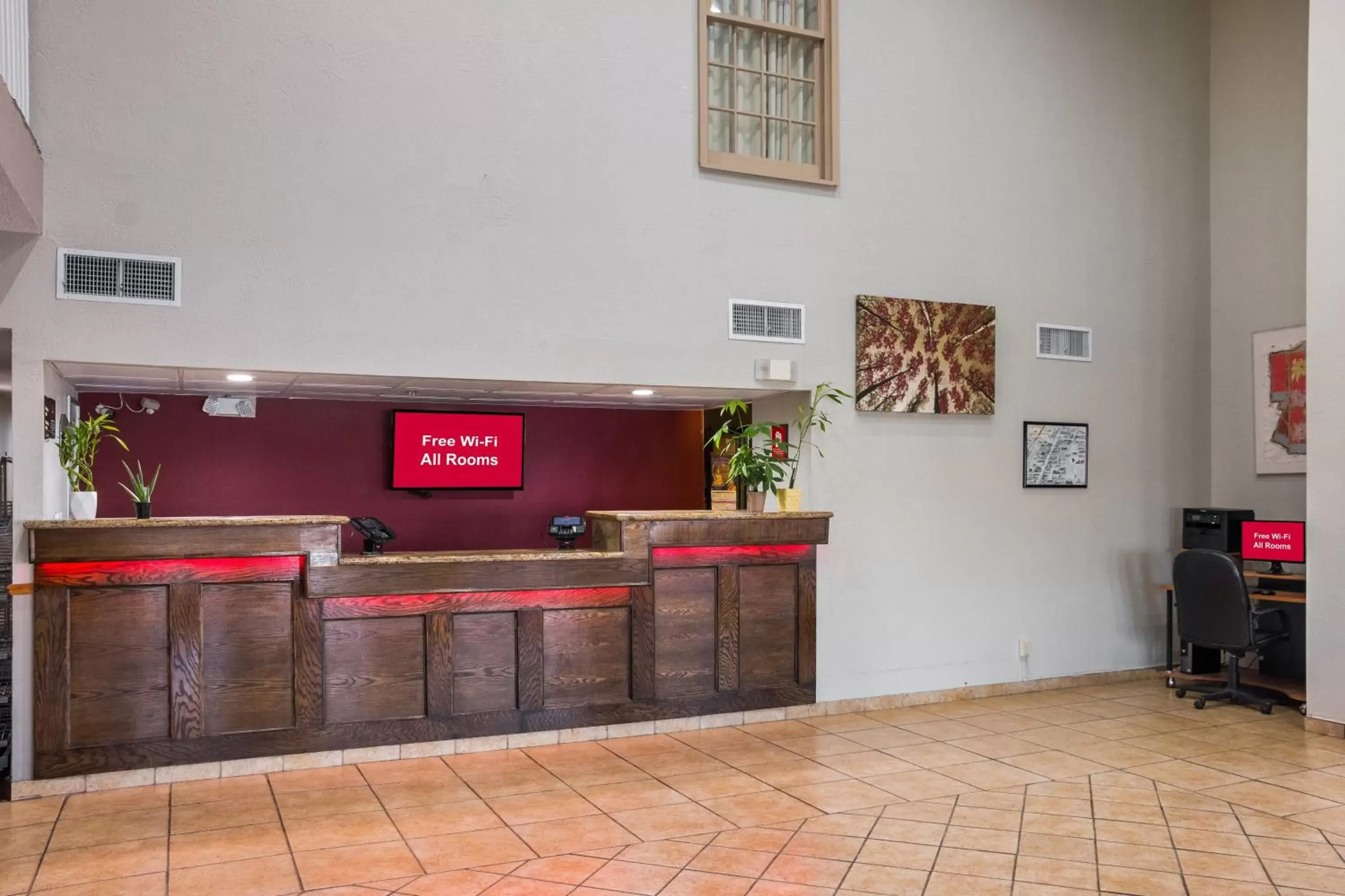 Lobby or reception, Lobby/Reception in Red Roof Inn Dumas