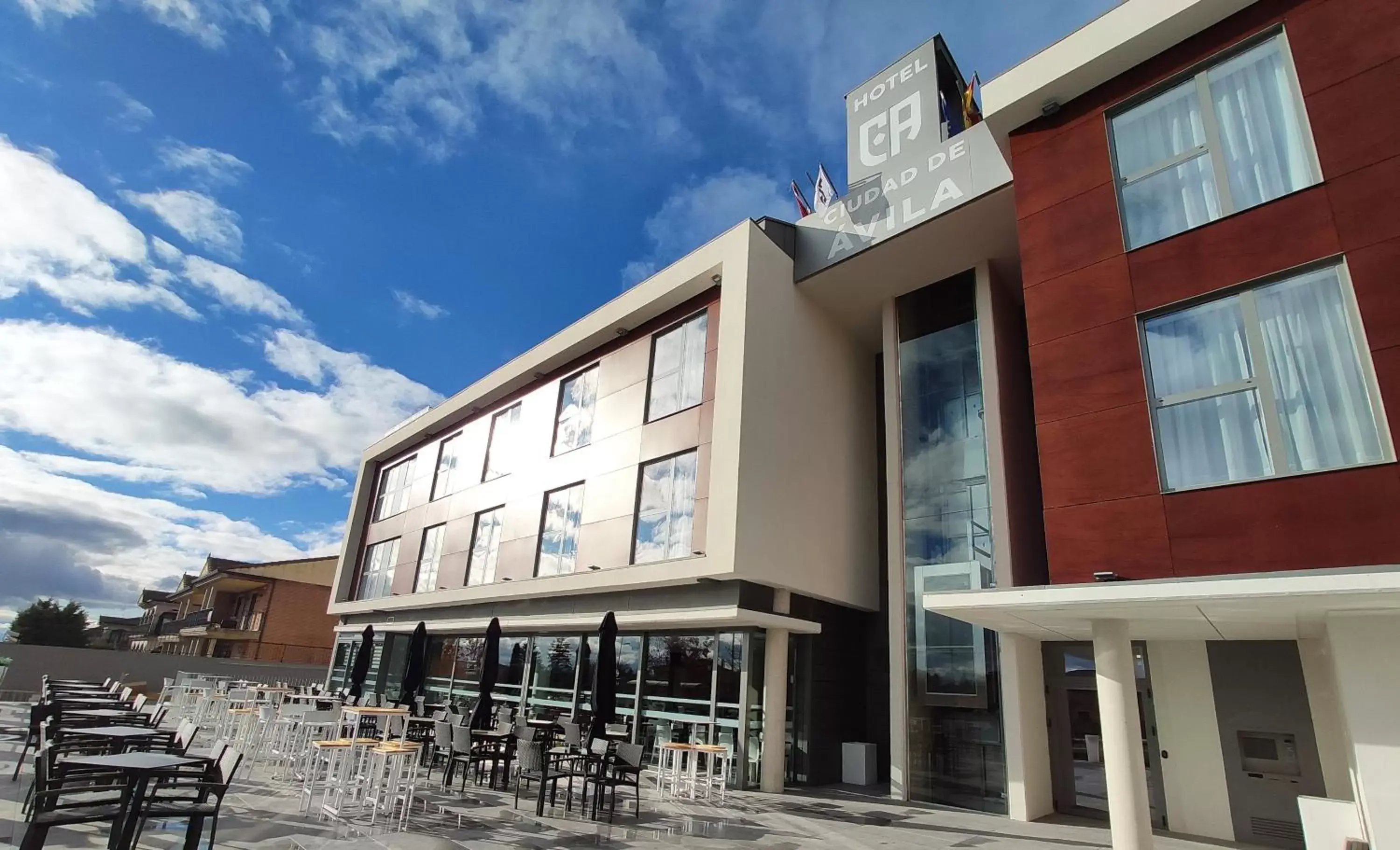 Facade/entrance, Property Building in Hotel Ciudad de Ávila