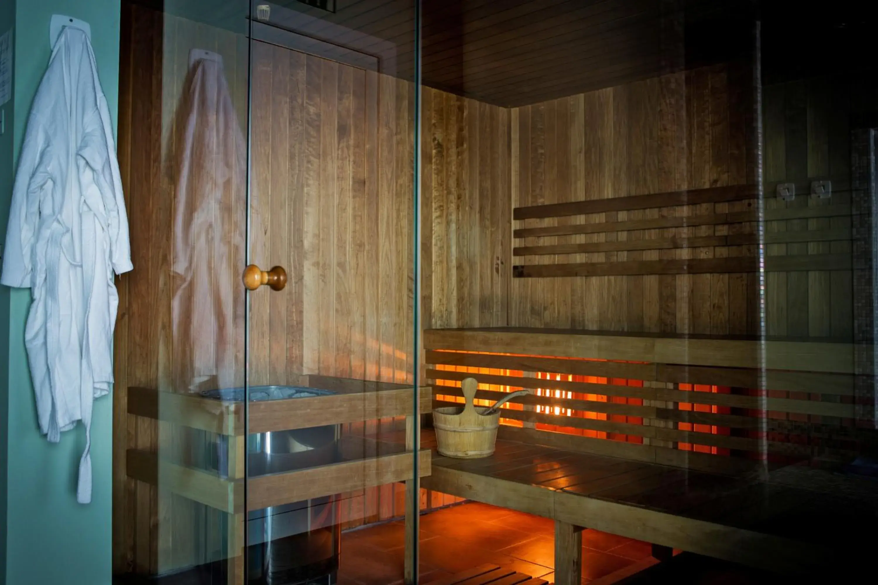 Sauna in Grand Hotel Astoria