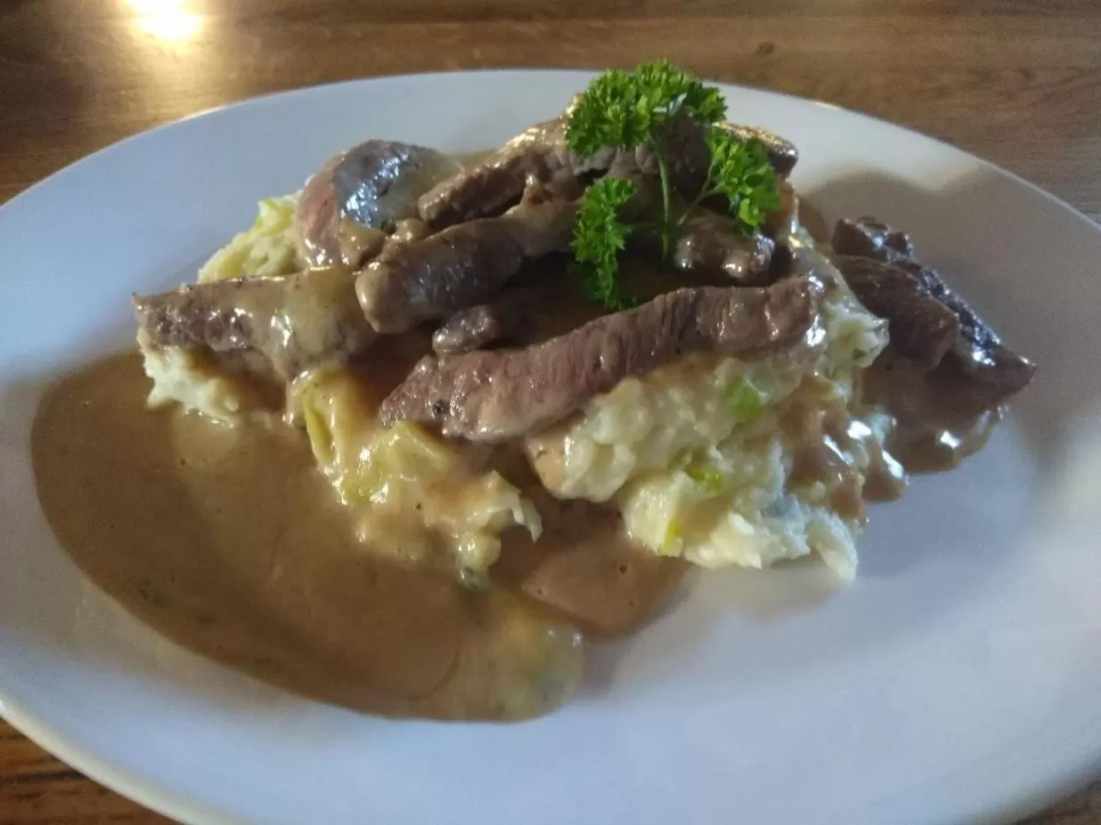 Food close-up in The Old Ginn House Inn