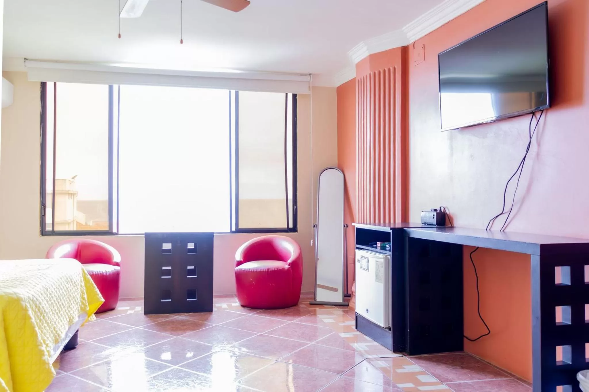 Bed in Hostal Antares