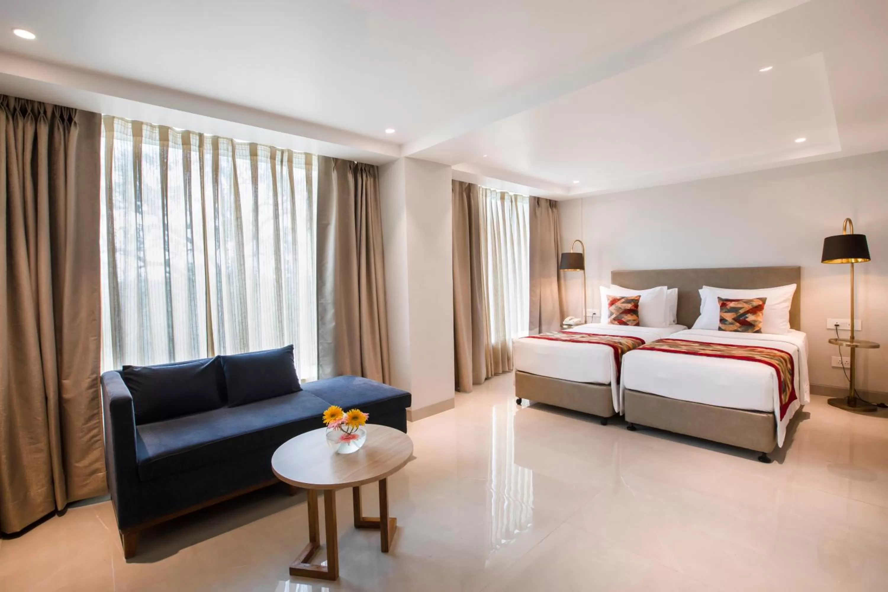 Bedroom, Bed in Radisson Hotel Bareilly Airport