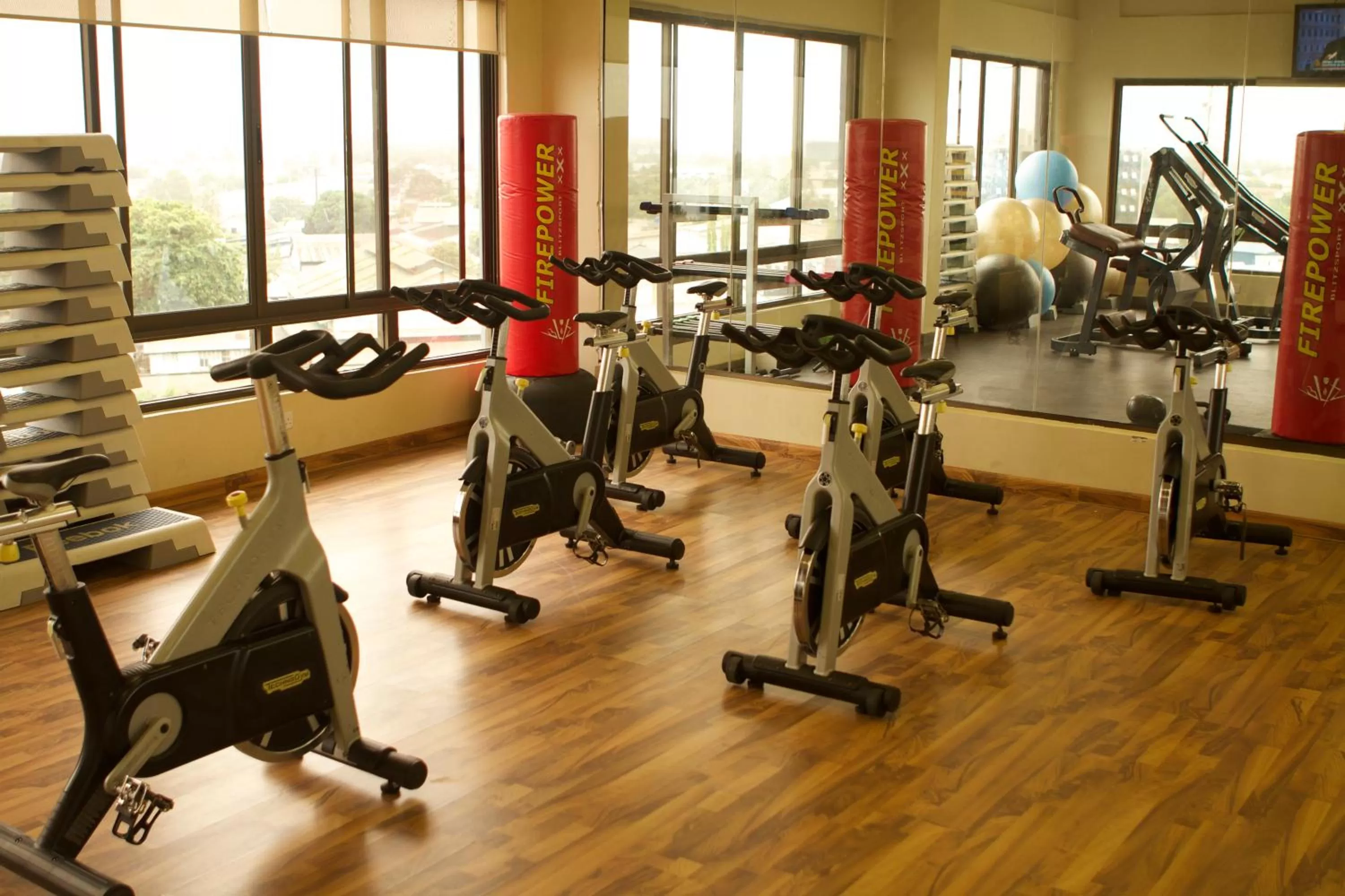 Fitness centre/facilities in CBD Hotel