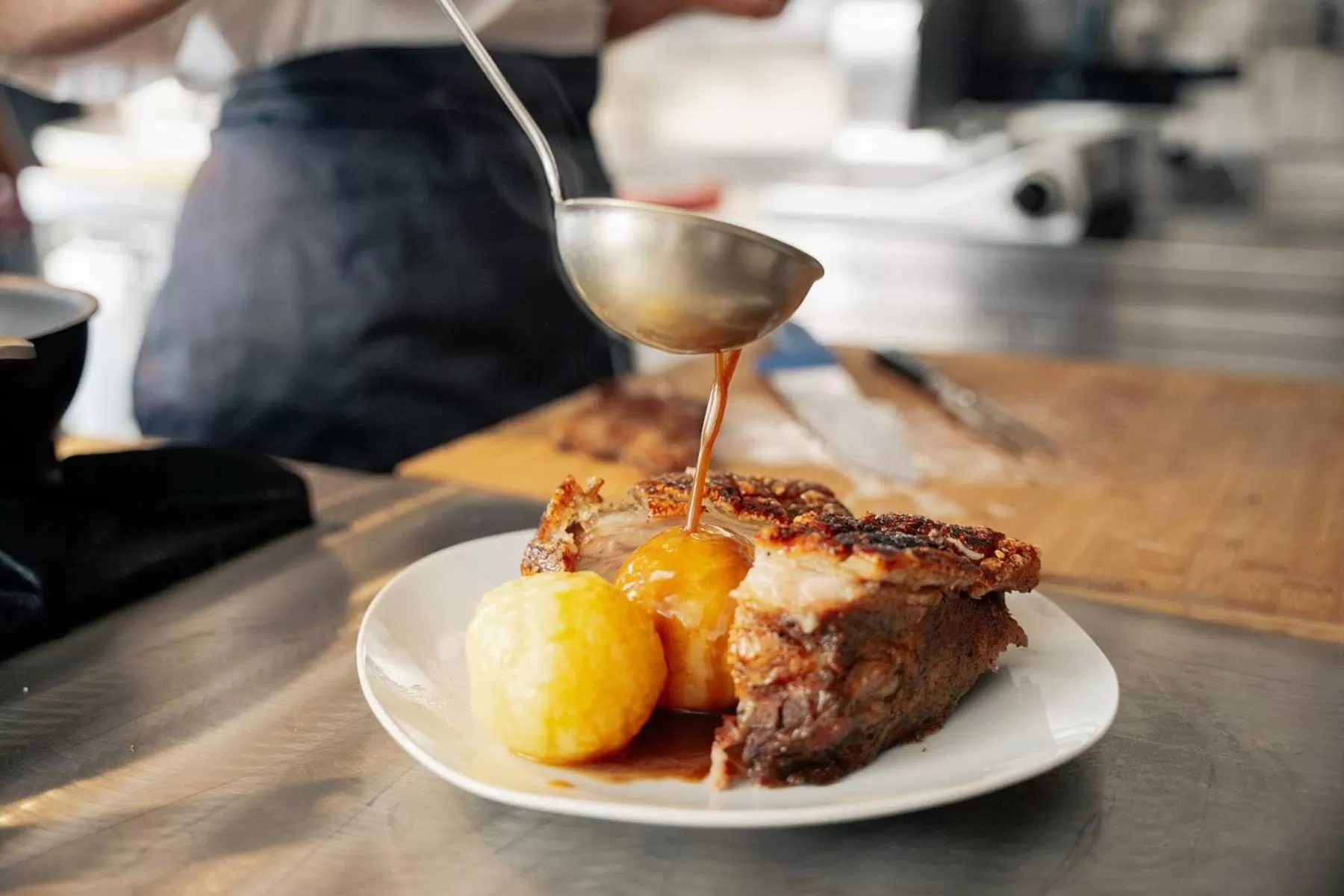 Food and drinks in Hotel Park Cafe Reichl