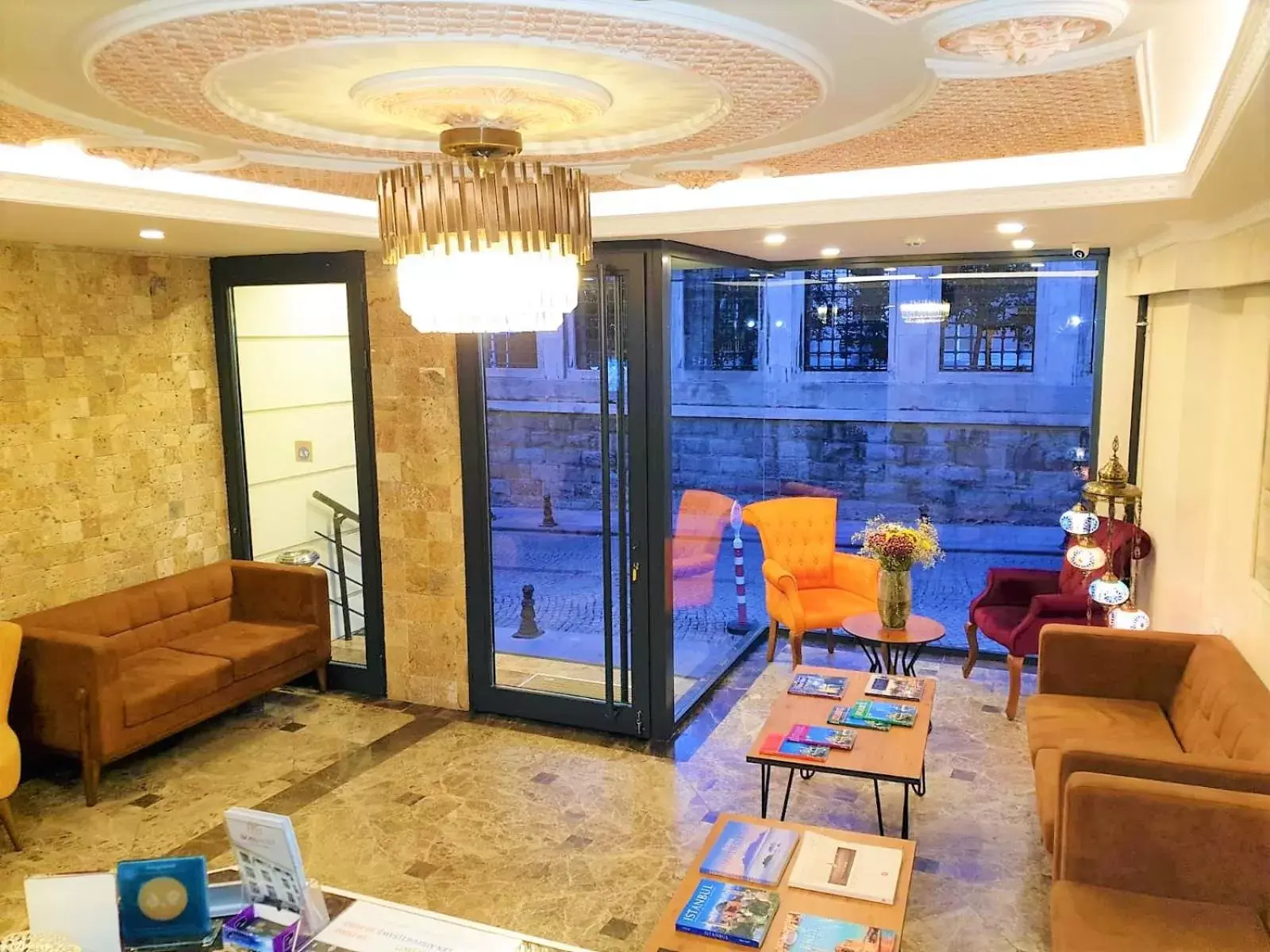 Lobby or reception, Lobby/Reception in Boss Hotel Sultanahmet