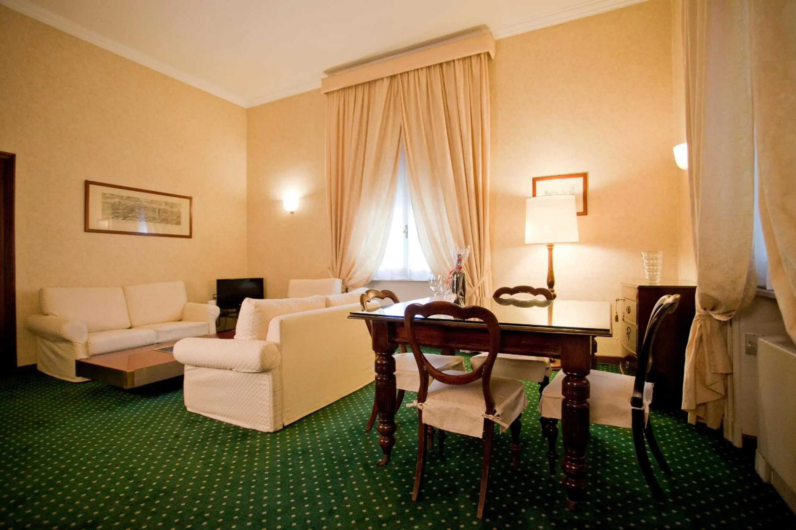 Living room in Aldrovandi Residence City Suites