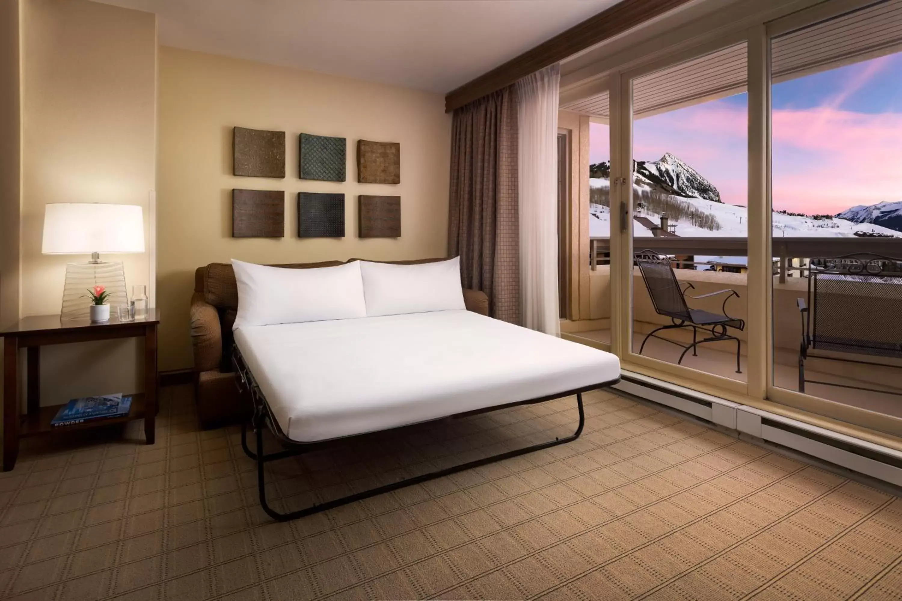 Bed in Elevation Hotel & Spa