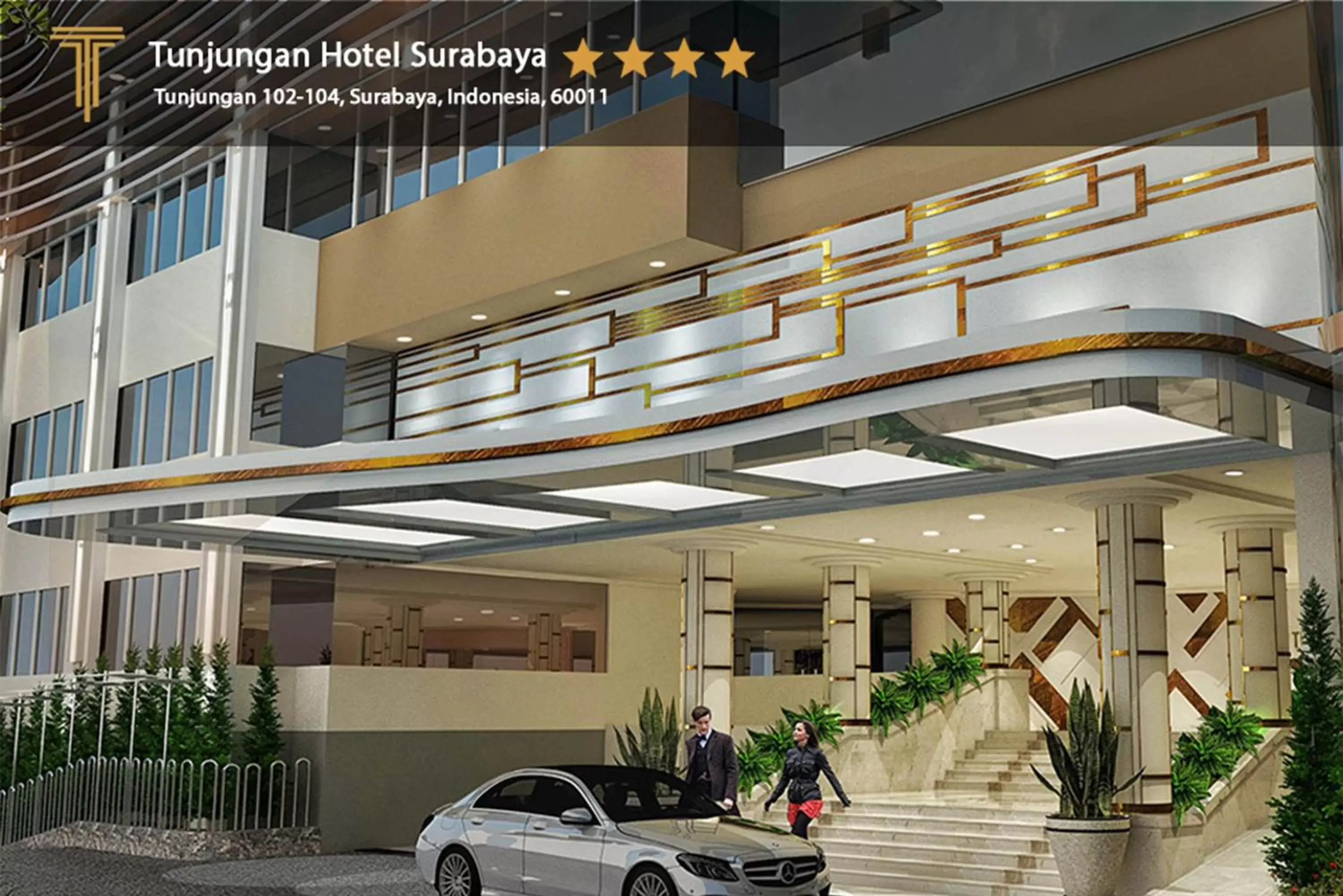 Facade/entrance, Property Building in Tunjungan Hotel
