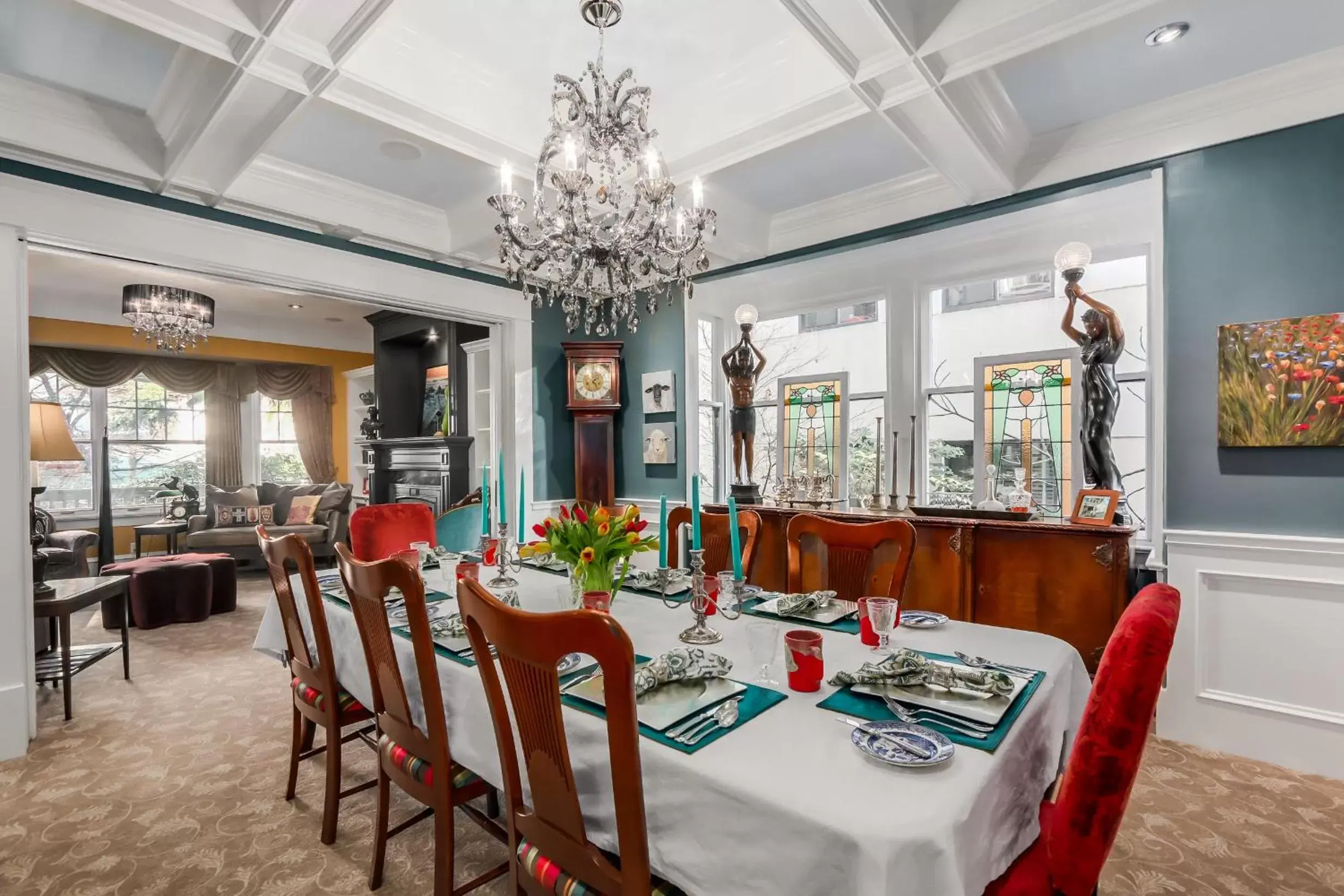 Dining area, Restaurant/Places to Eat in West End Guest House