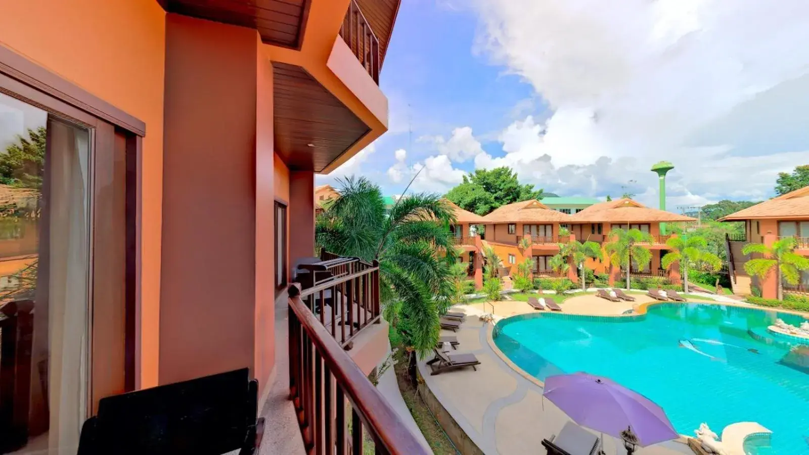 Patio, Pool View in Andamanee Boutique Resort Aonang Krabi - SHA Extra Plus
