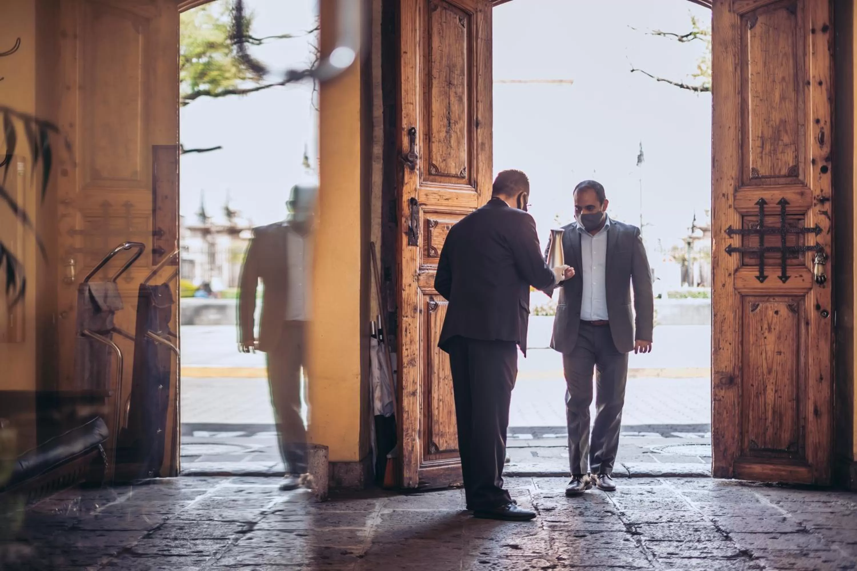 Facade/entrance in Hotel Los Juaninos