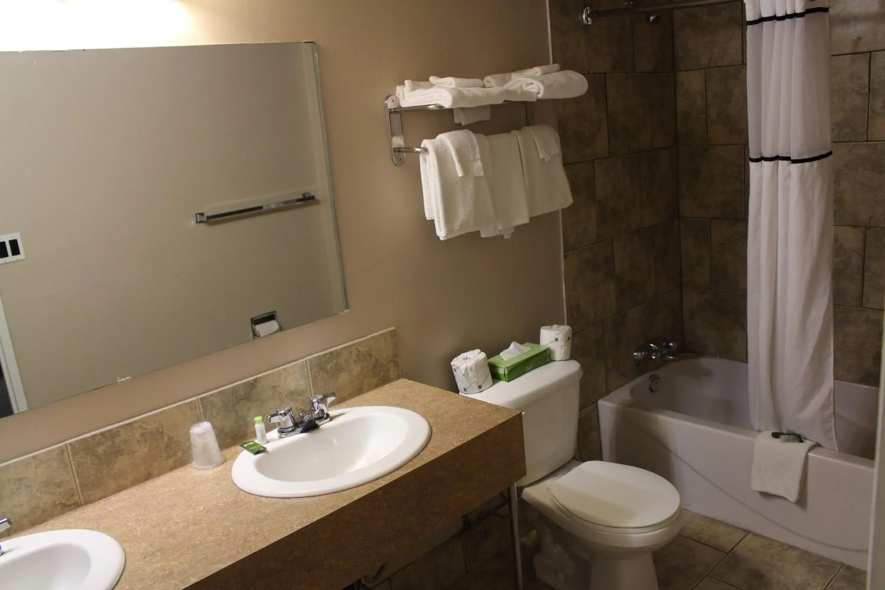 Bedroom, Bathroom in Travelodge by Wyndham Swift Current