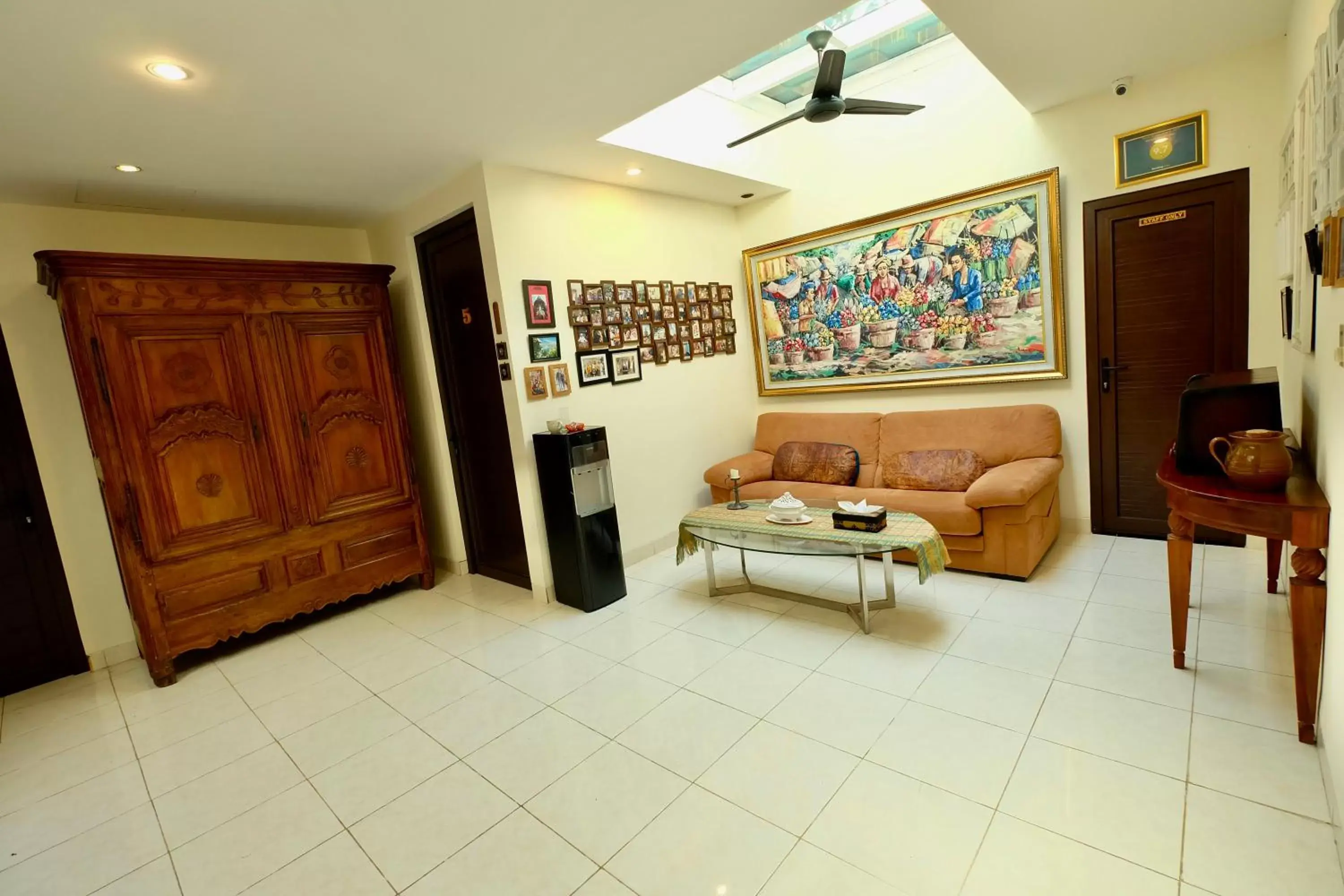 Living room in Manzelejepun Luxury Villa & Pavilion