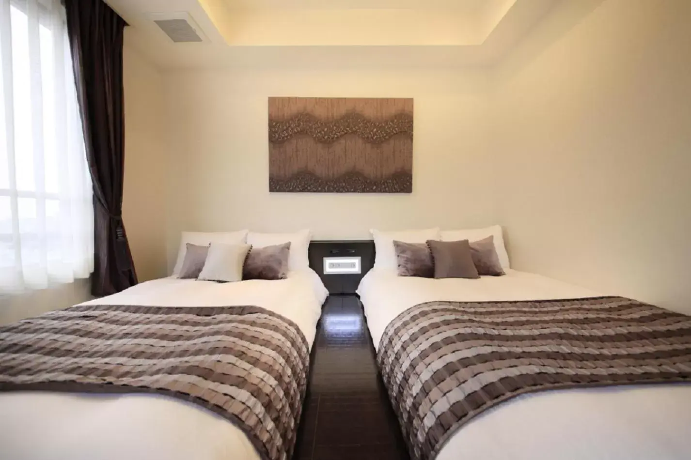 Bed in Hotel Coco Grand Kitasenju