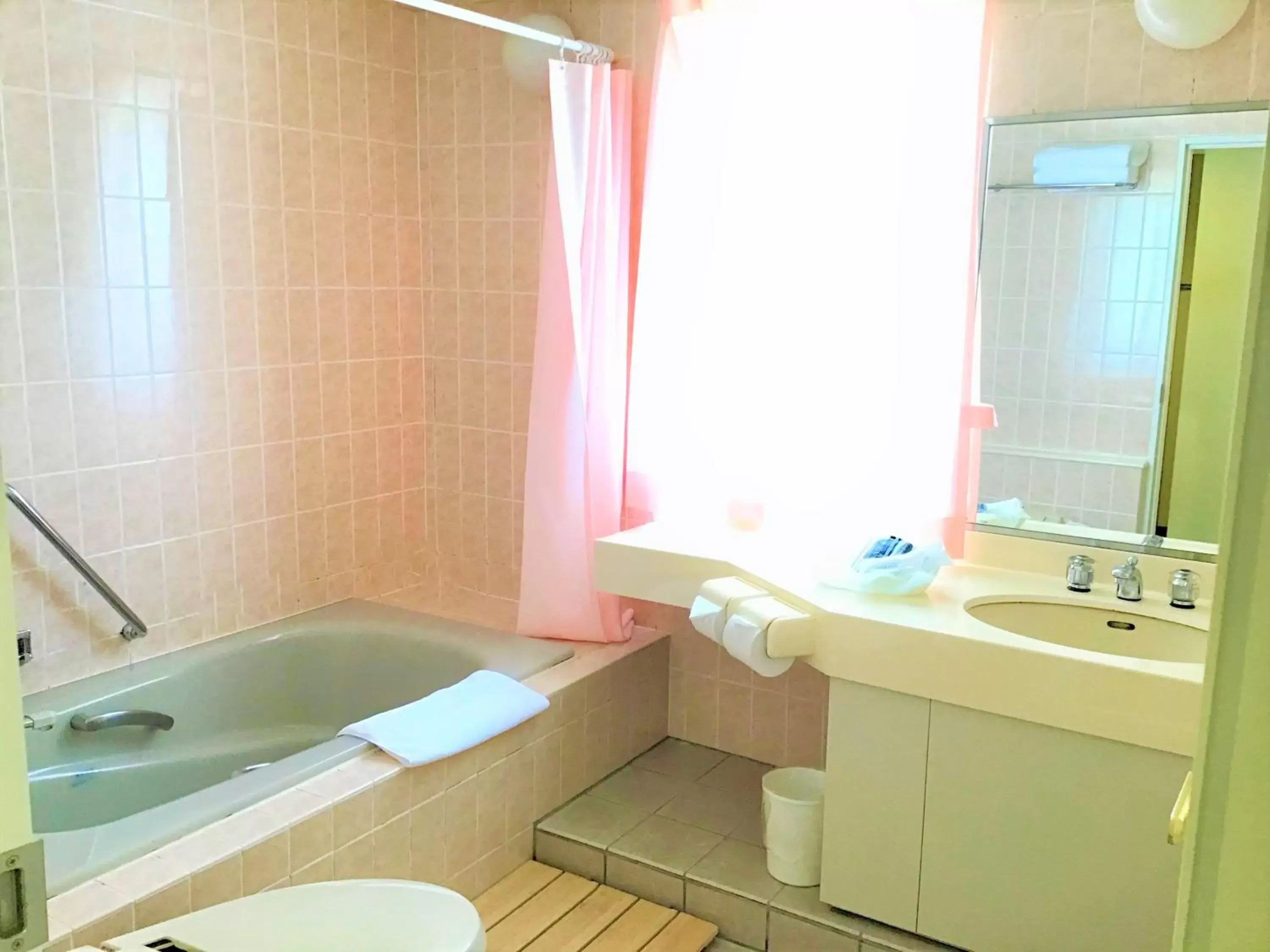 Bathroom in Hotel Sankyo Fukushima