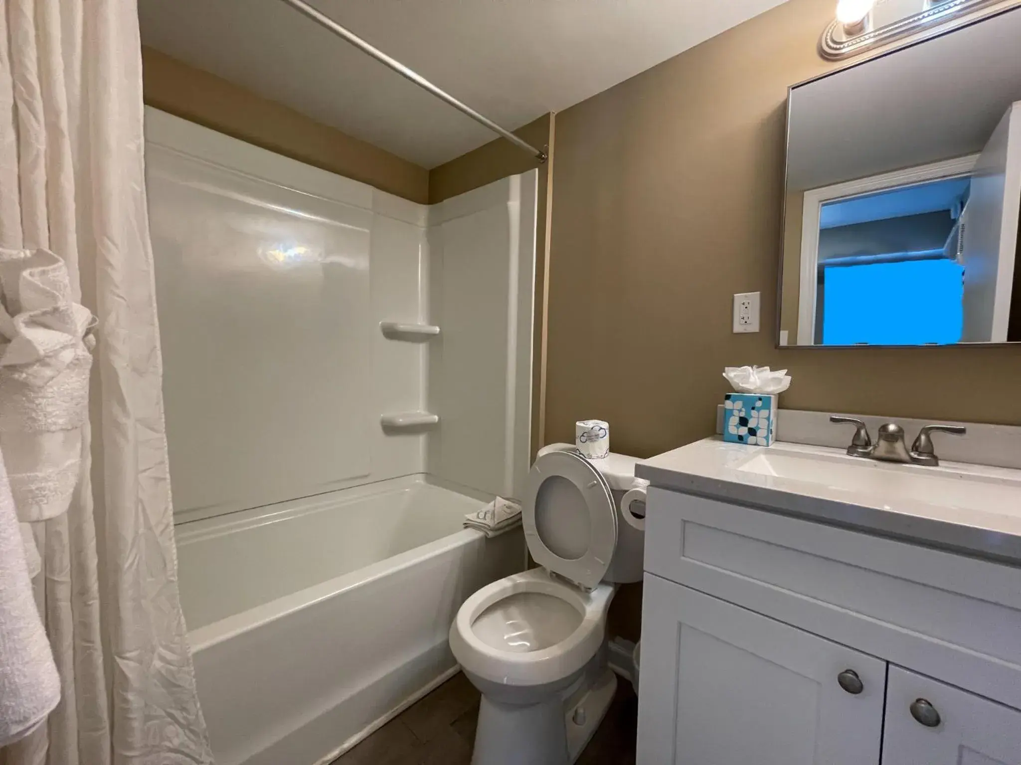 Bathroom in Polynesian Oceanfront Hotel