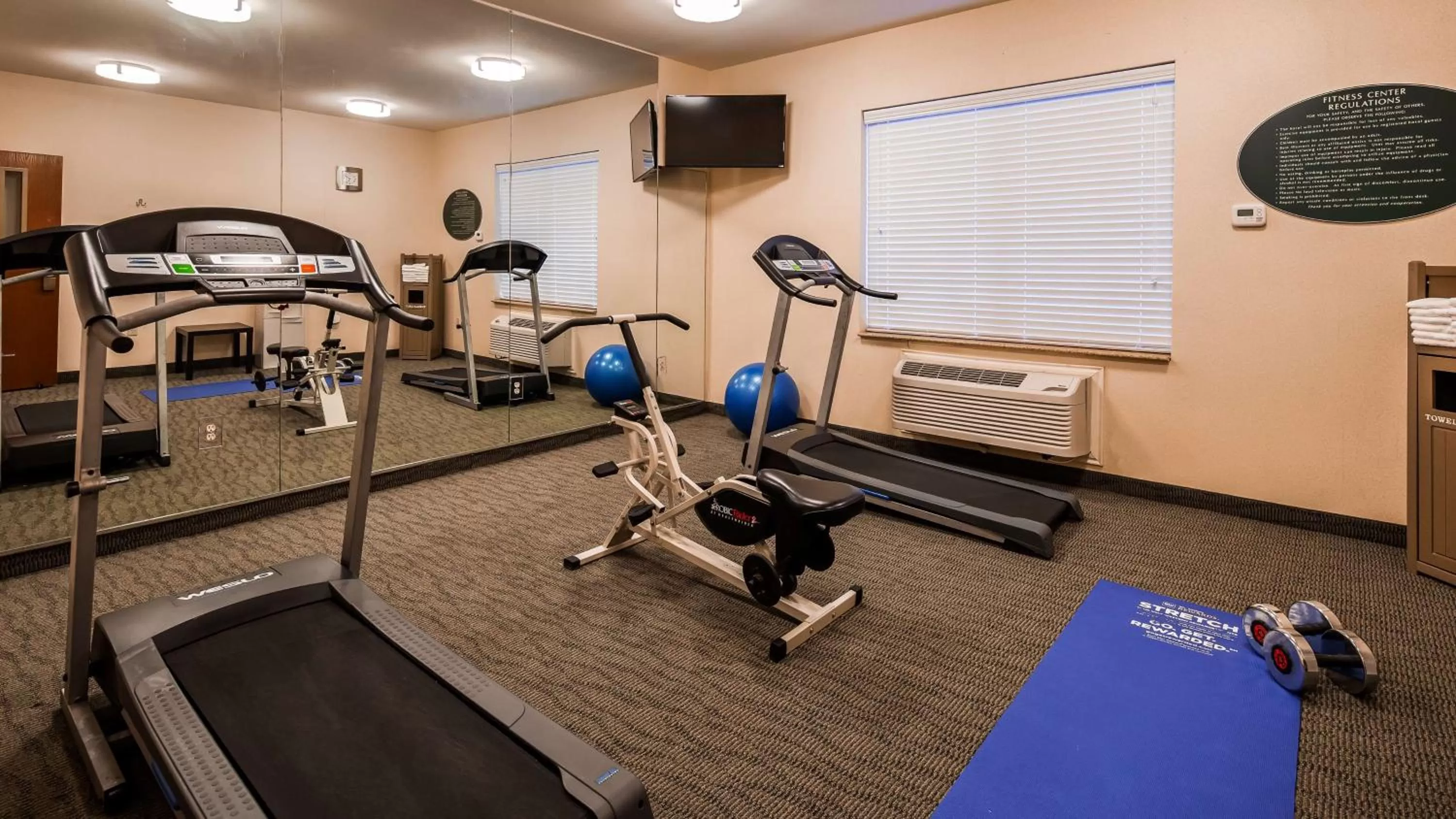 Fitness centre/facilities in Best Western Jacksonville Inn