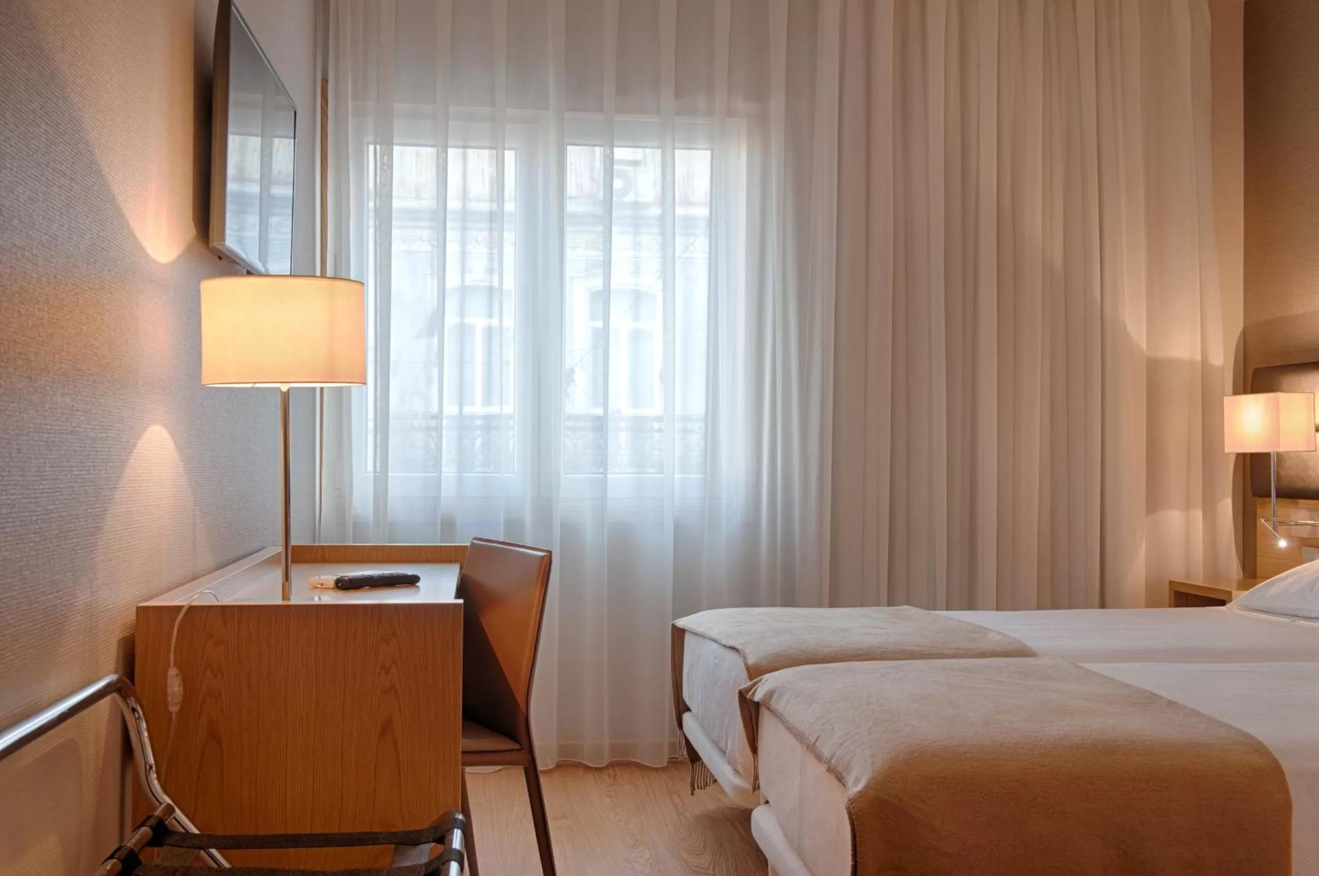 Decorative detail, Bed in Hotel Oslo