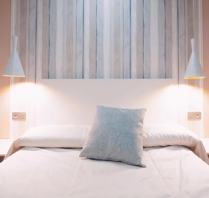 Bed in Hotel Los Toreros