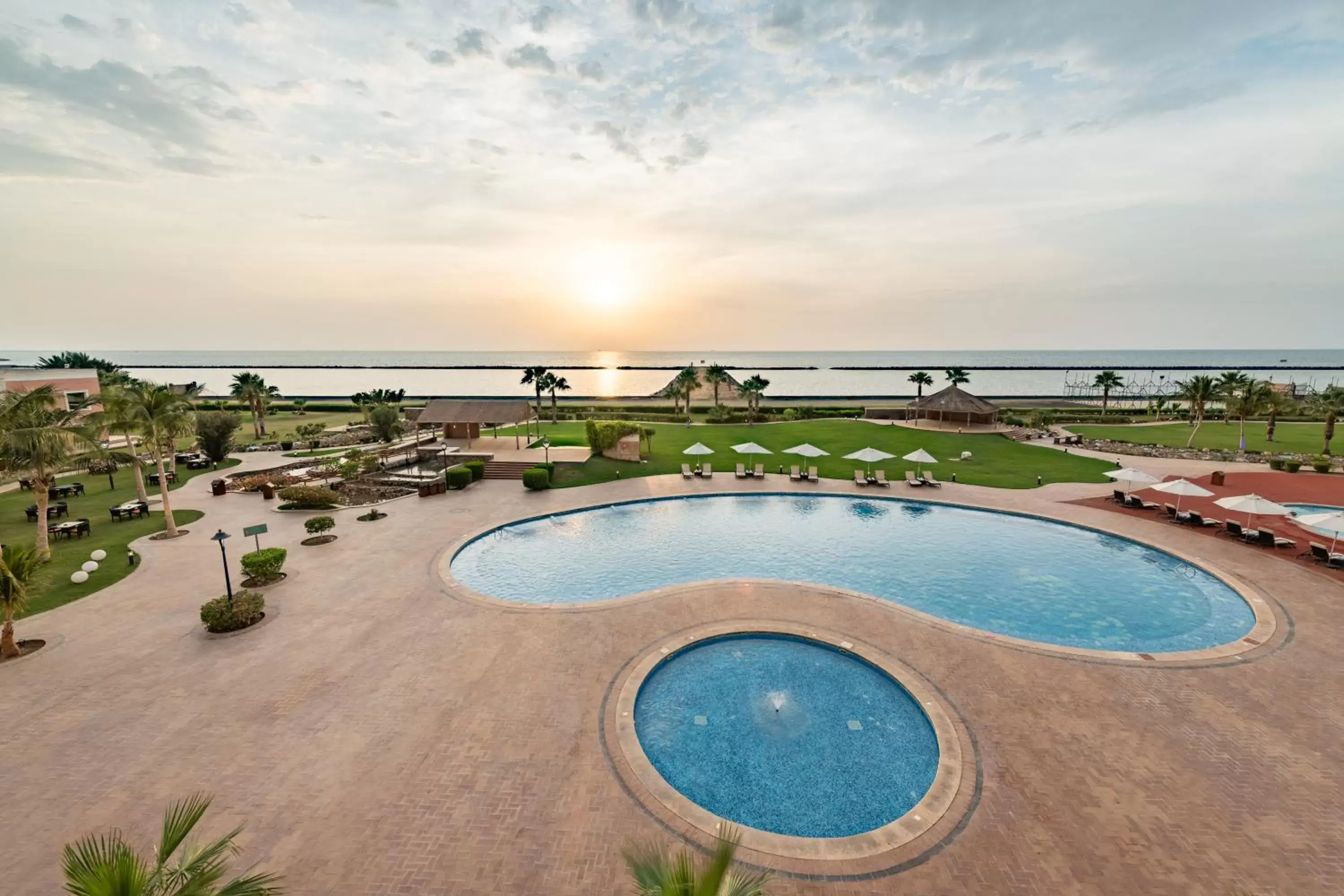 Pool View in Radisson Blu Resort Jizan