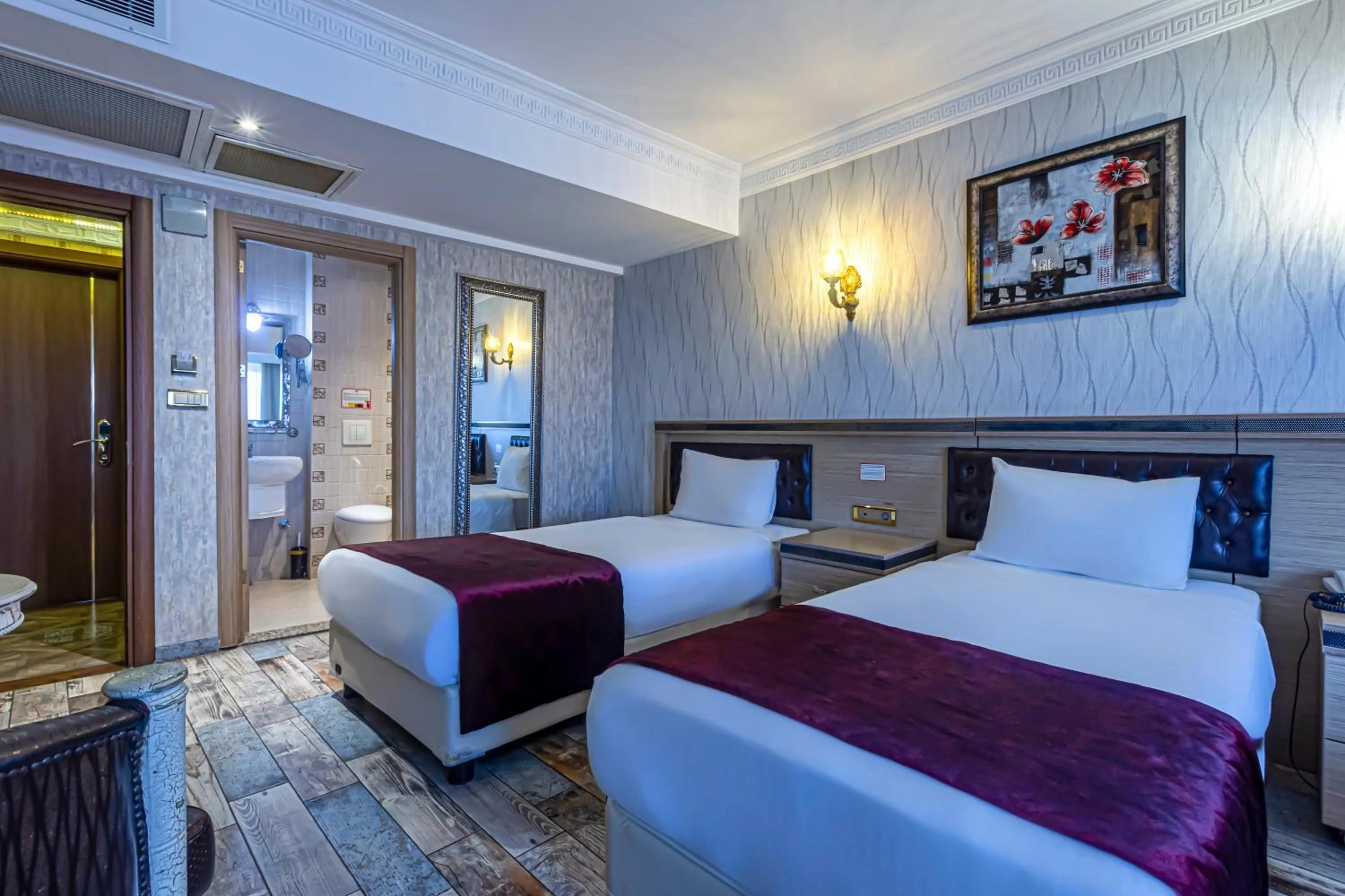 Bed in Marmaray Hotel
