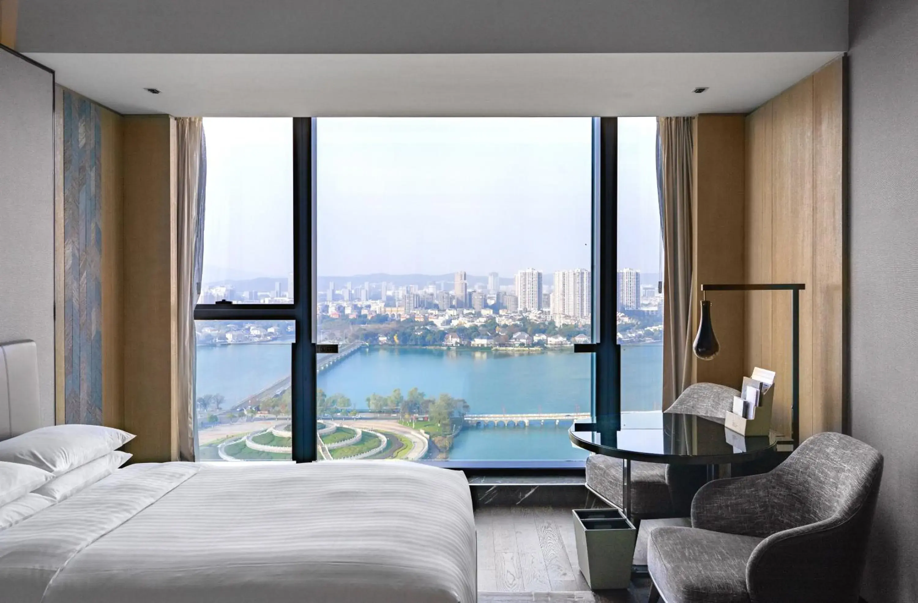 Lake view in Marriott Nanjing South Hotel