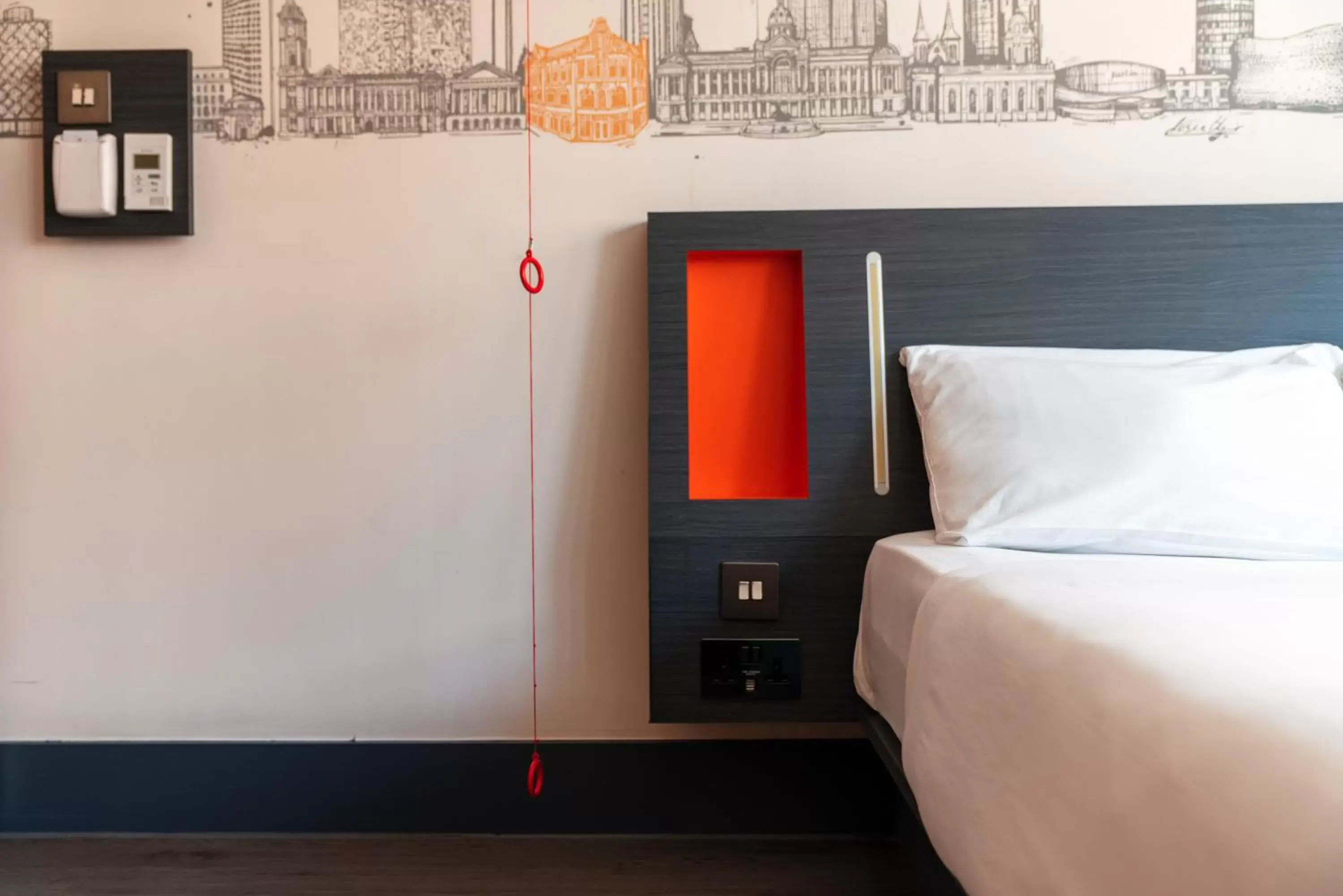 Bed in easyHotel Birmingham