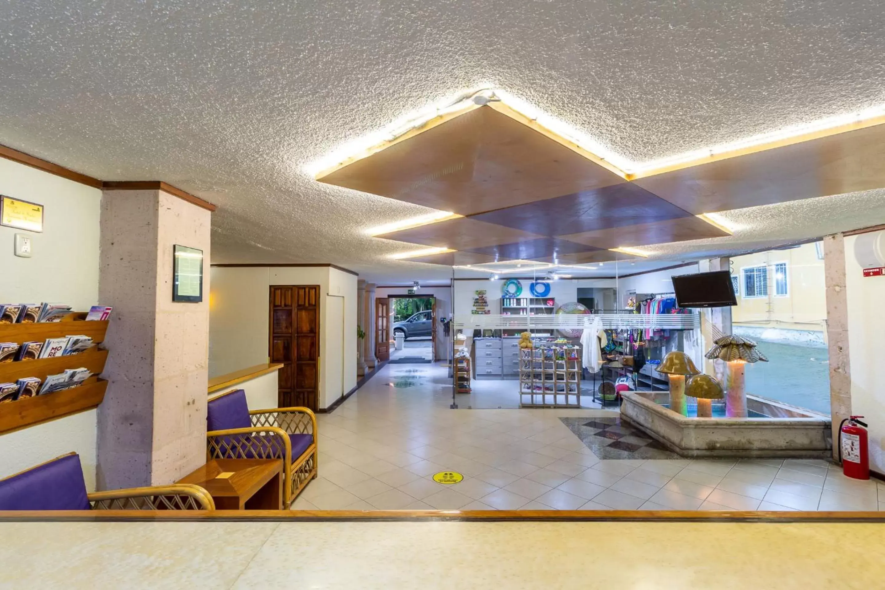 Lobby or reception in Hotel Hacienda Montesinos