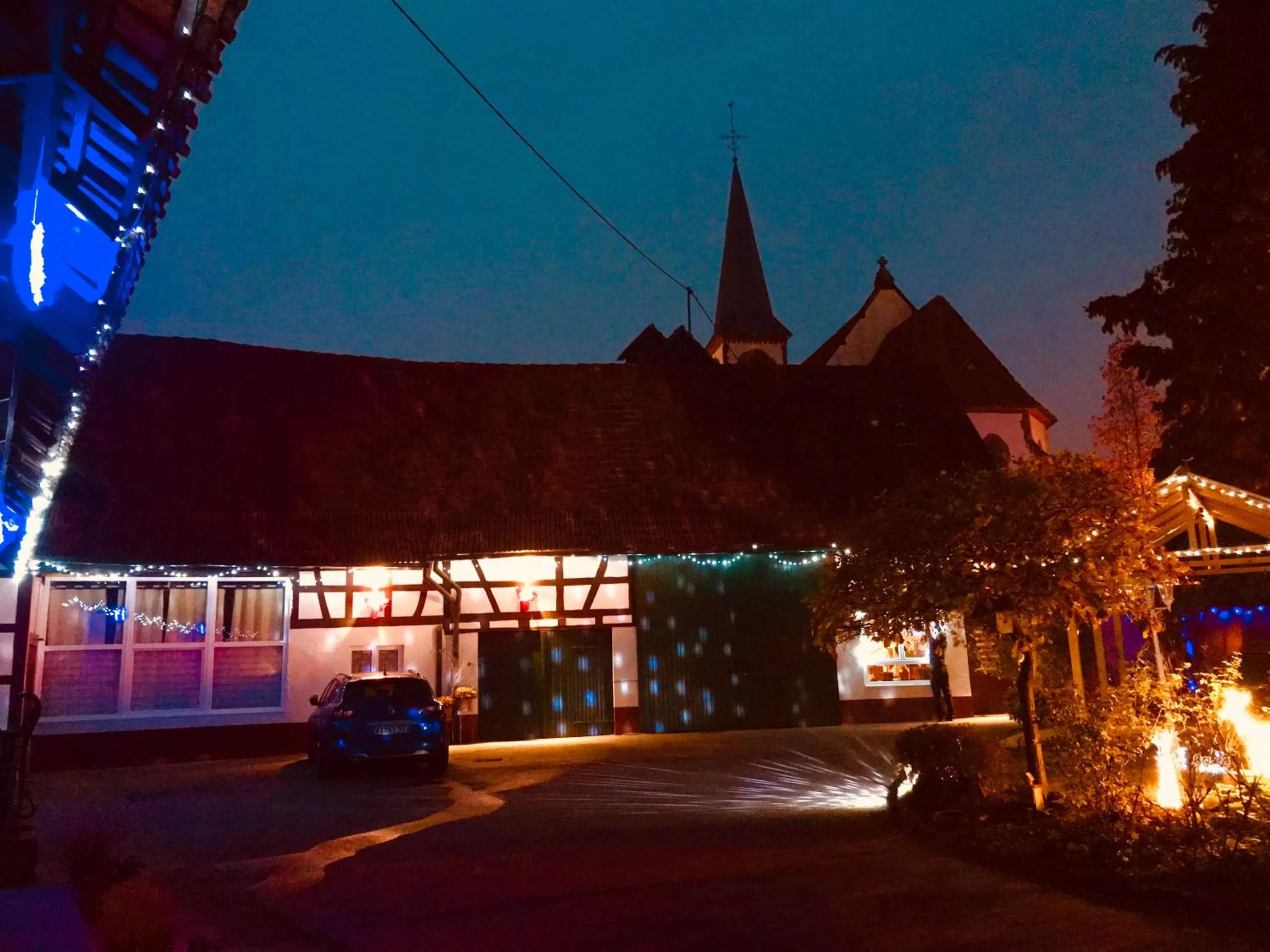 Winter in Maison d'hôtes Aux Deux Cigognes