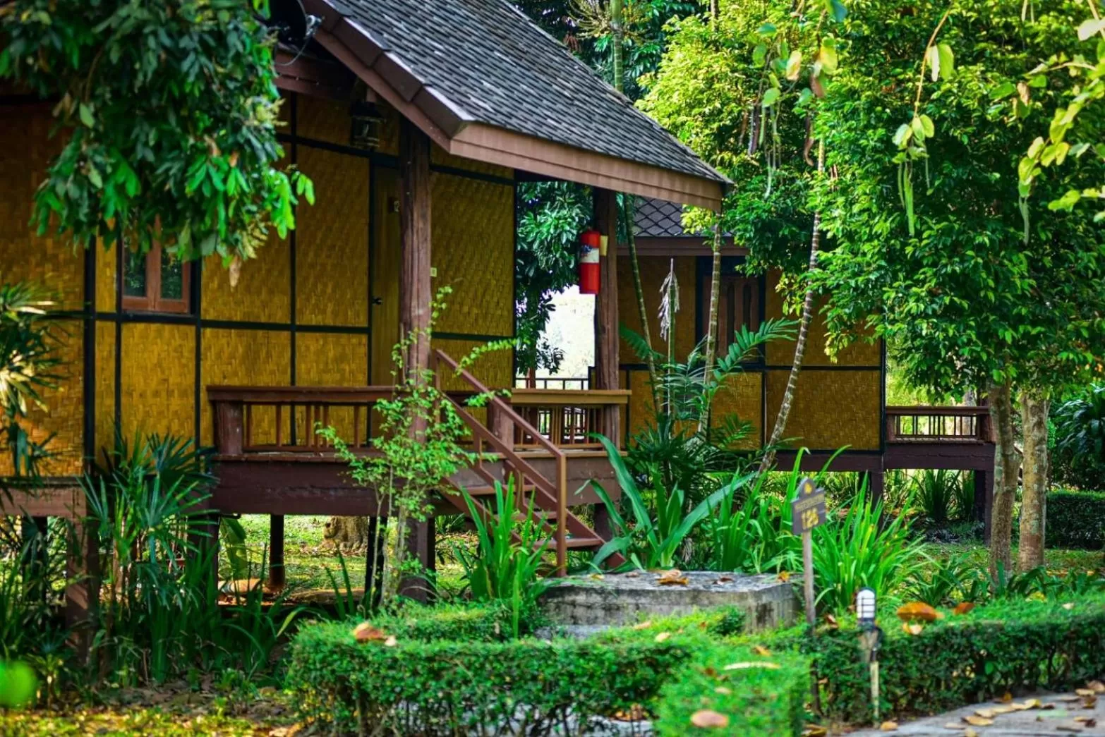 Garden view in Baan Krating Pai Resort - SHA Plus