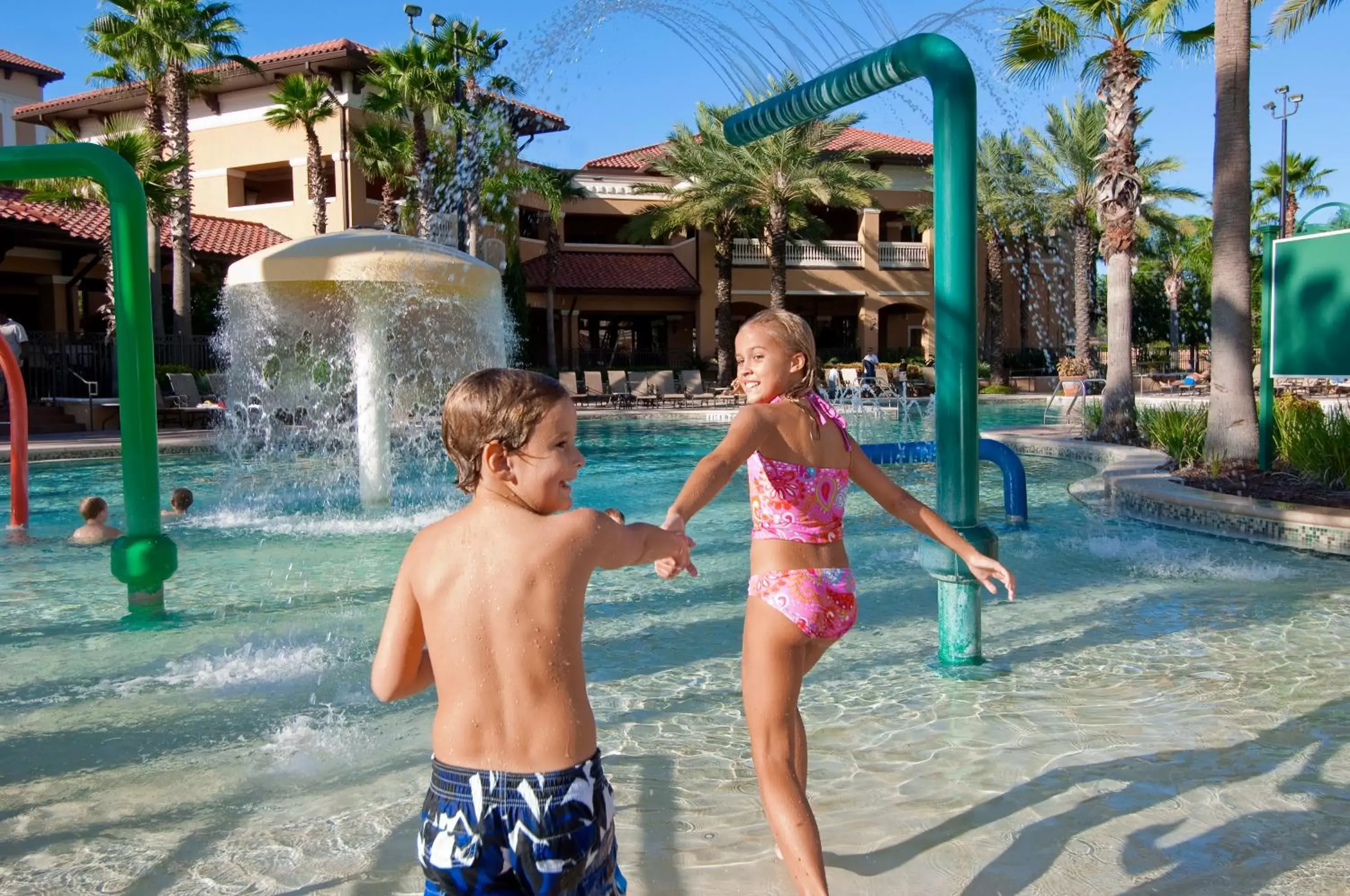 Facade/entrance, Children in Floridays Orlando Two & Three Bed Rooms Condo Resort