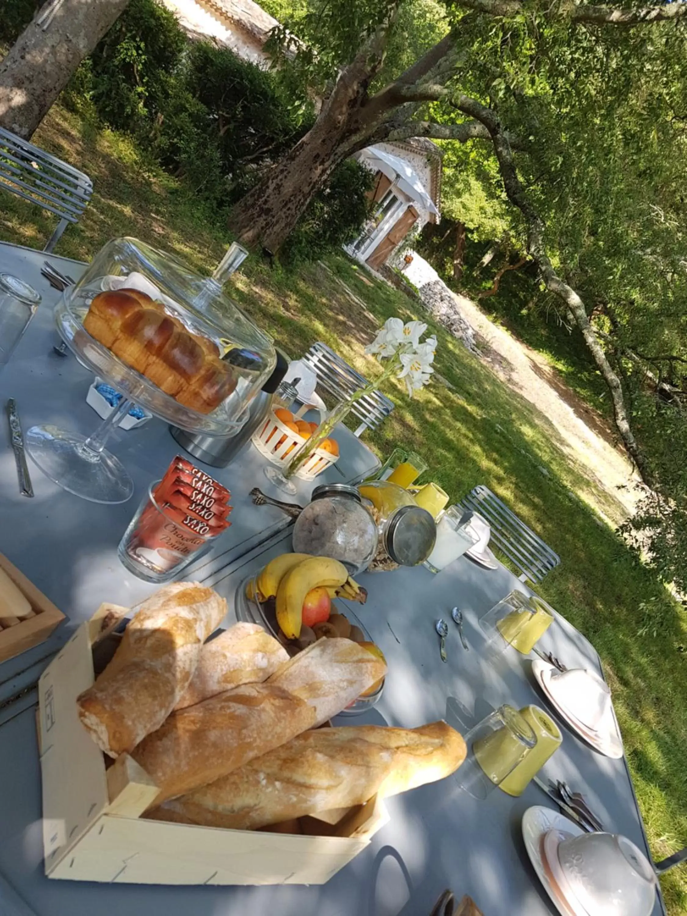 Buffet breakfast in Le Domaine Saint Martin